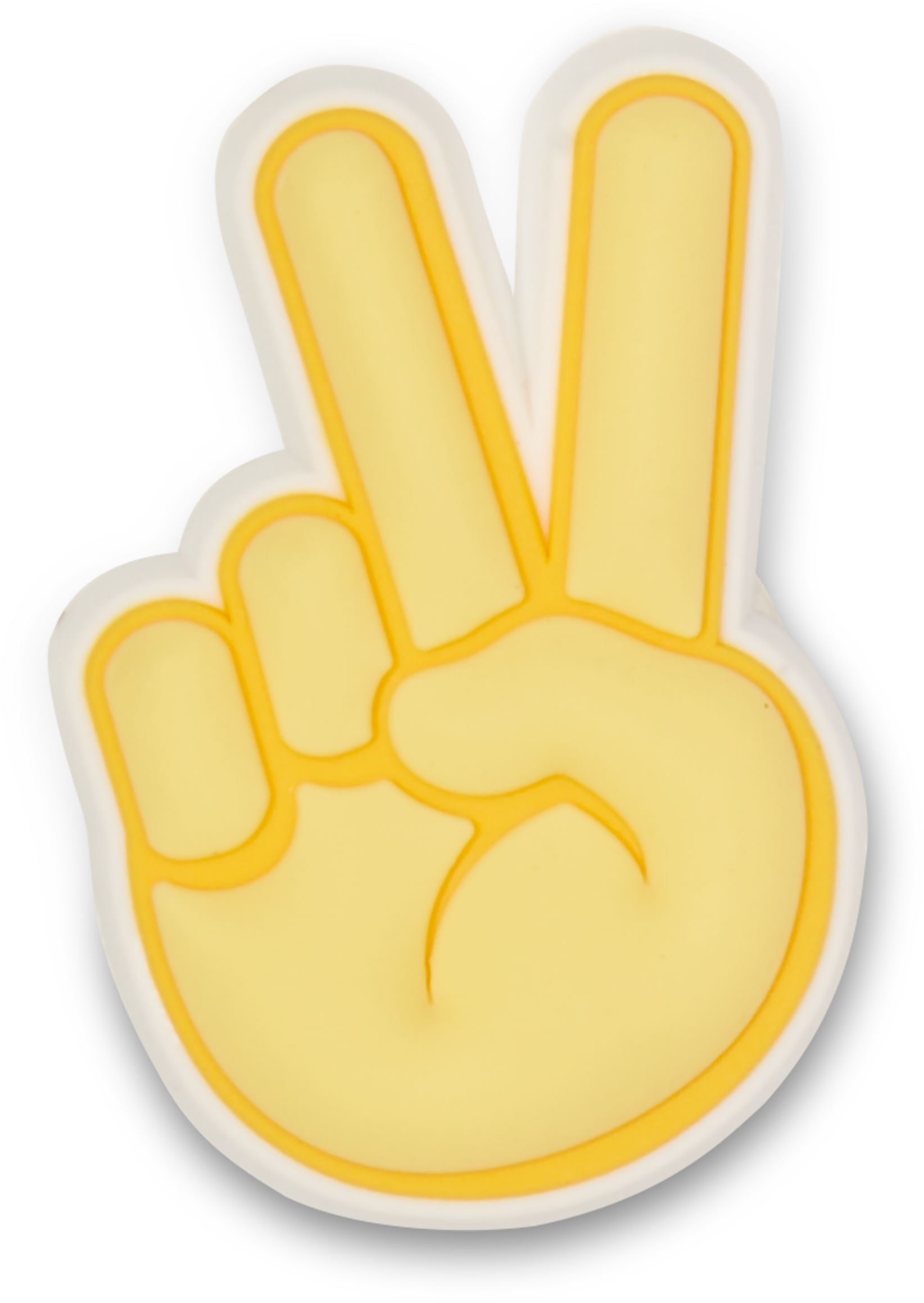 Pin Jibbitz by Crocs Peace Hand Sign