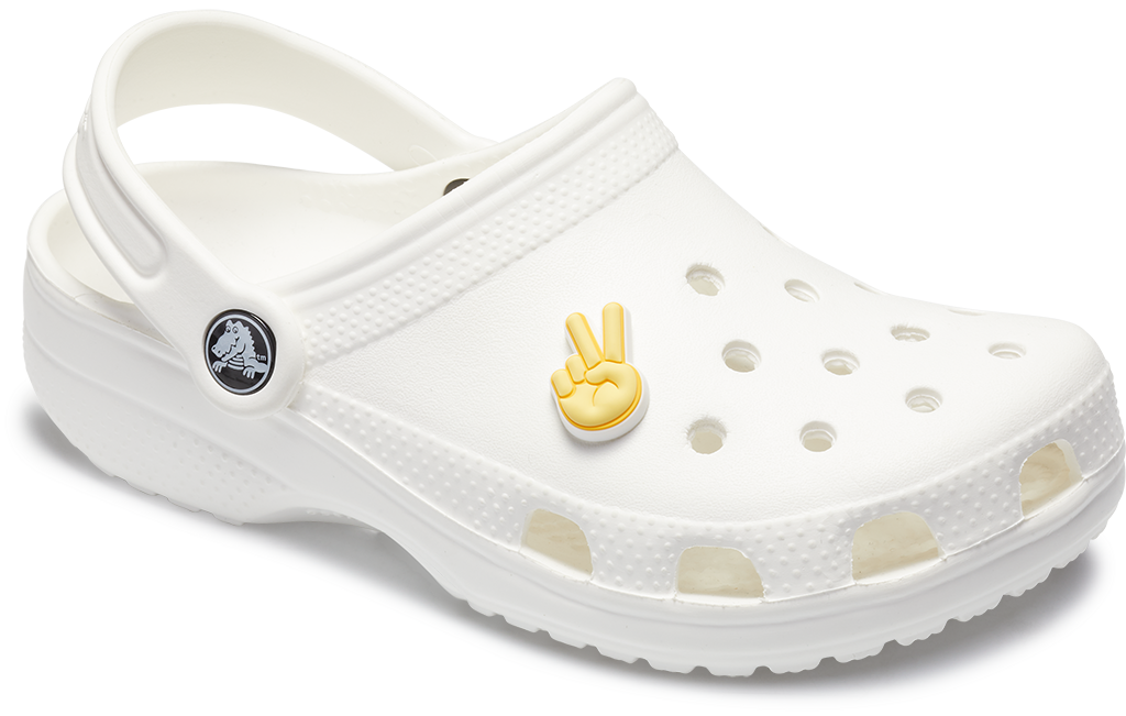 Pin Jibbitz by Crocs Peace Hand Sign