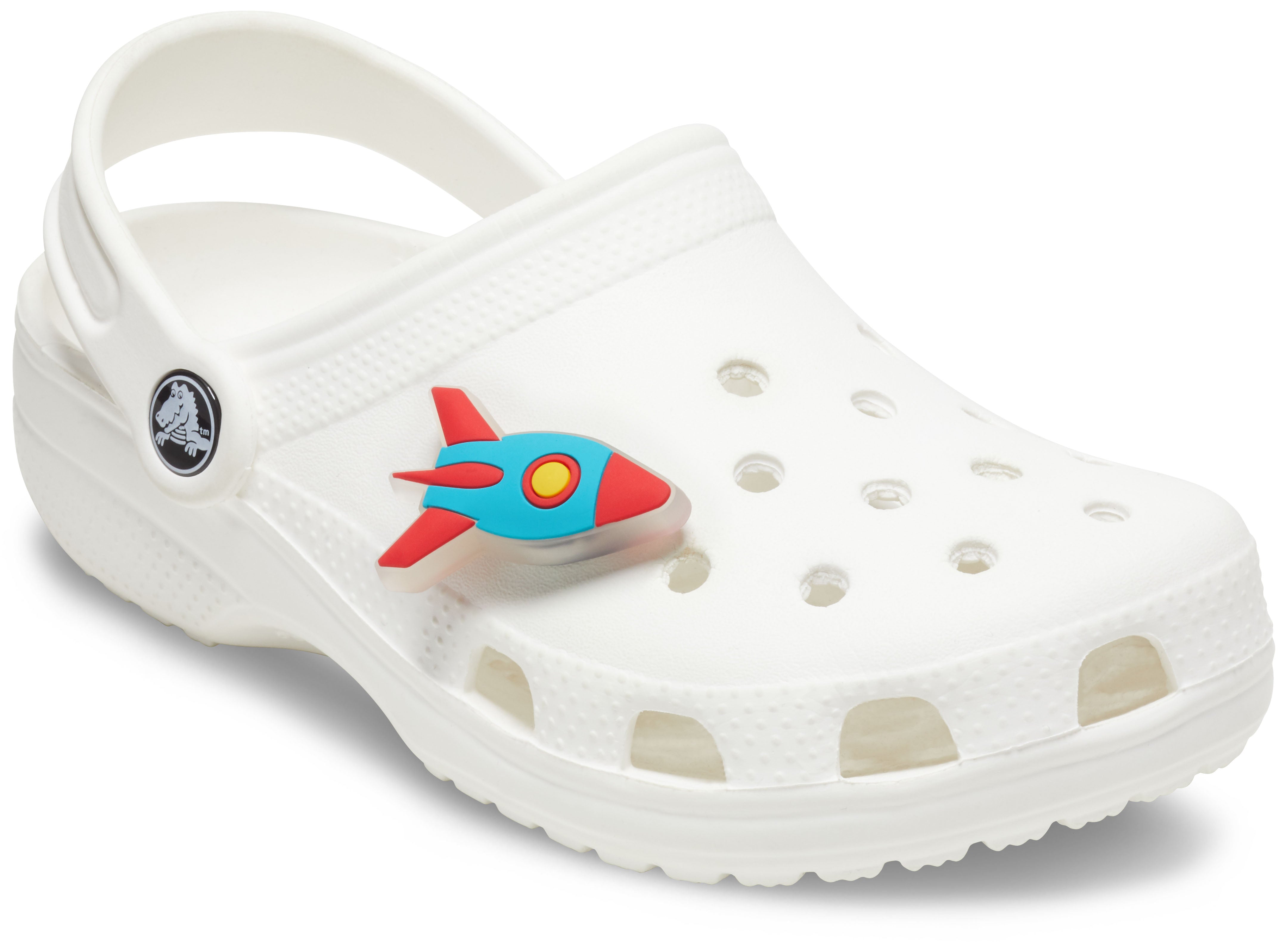 Pin rocketship cu luminite Jibbitz by Crocs