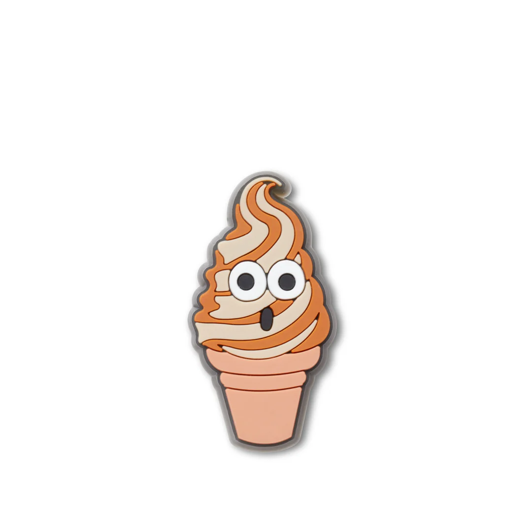 Pin Jibbitz by Crocs Lights Up Ice Cream cu luminite