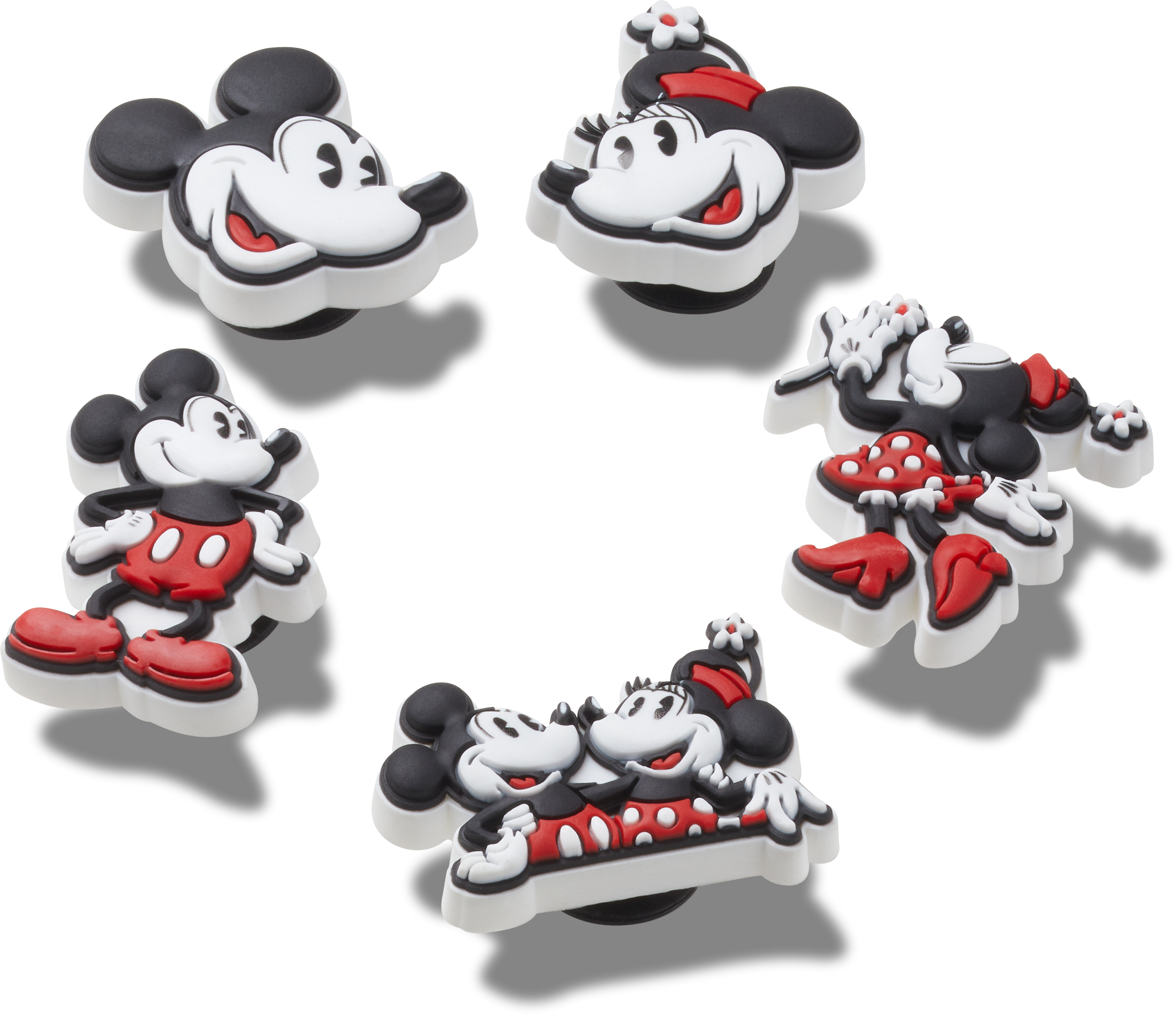 Crocs Mickey and Minnie Mouse 5-Pack Jibbitz Charms