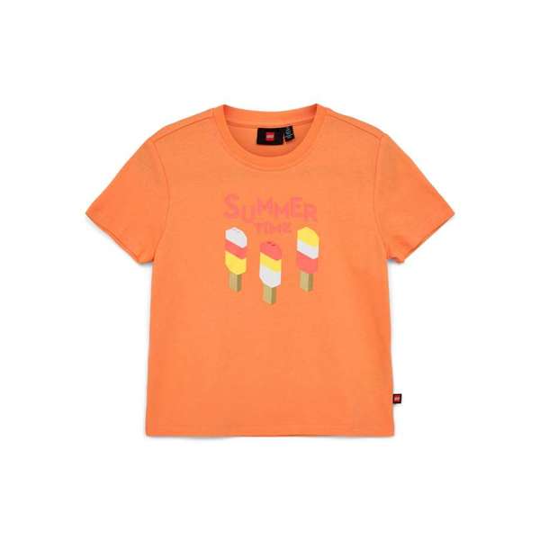 Tricou portocaliu Lego Lwtano 312 3 - 8 Ani