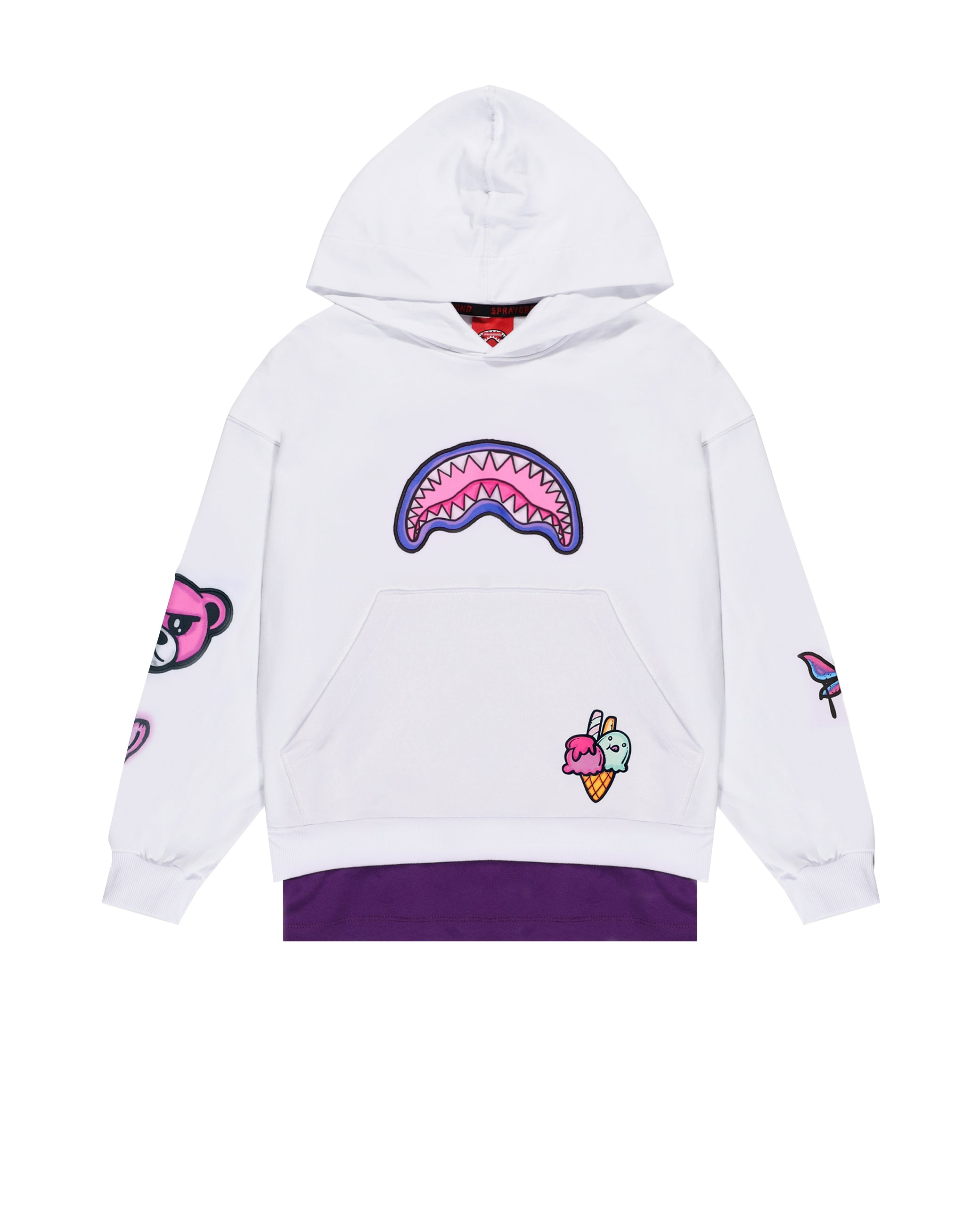 Hanorac Sprayground Girly Graffiti Oversized Hoodie