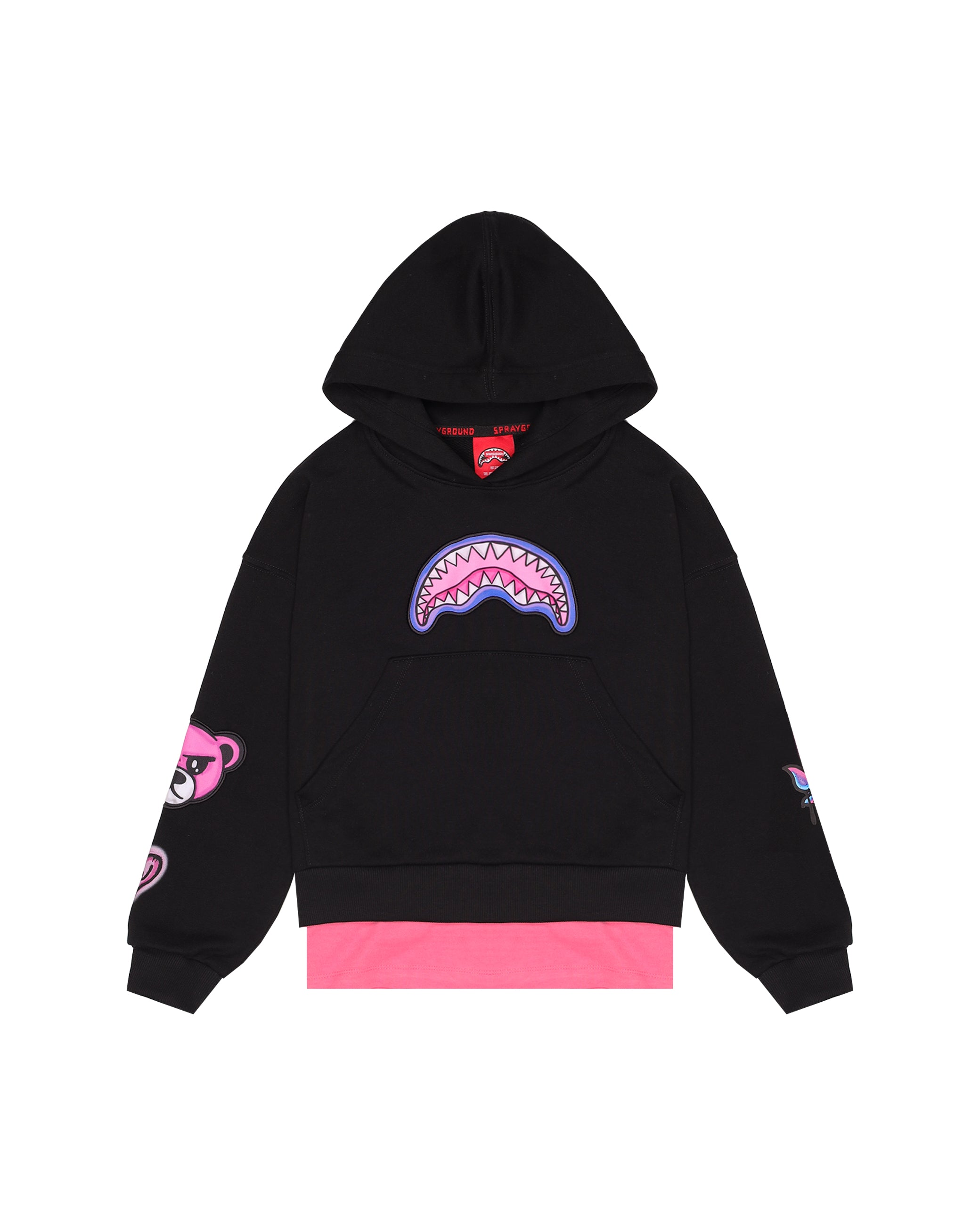Hanorac Sprayground Girly Graffiti Oversized Hoodie