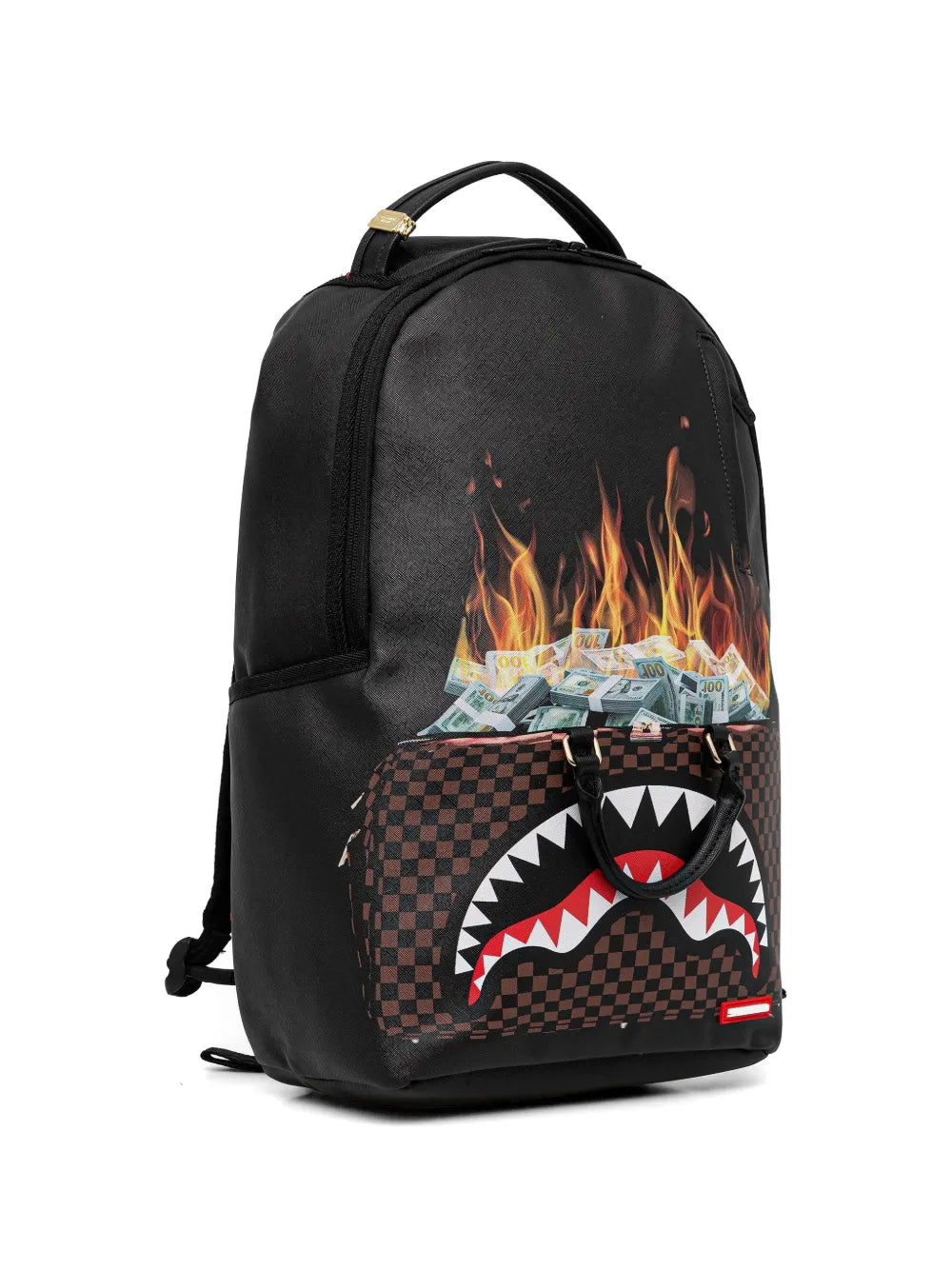 Rucsac Sprayground Bag Of Money On Fire