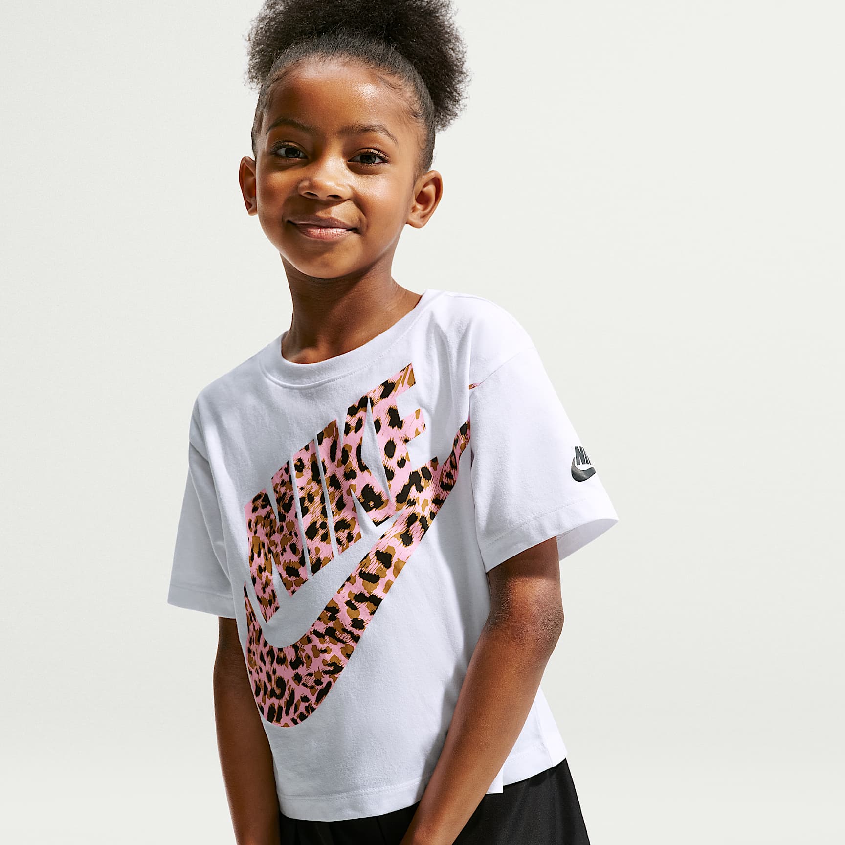 Tricou Nike Girls All Over Print Animal