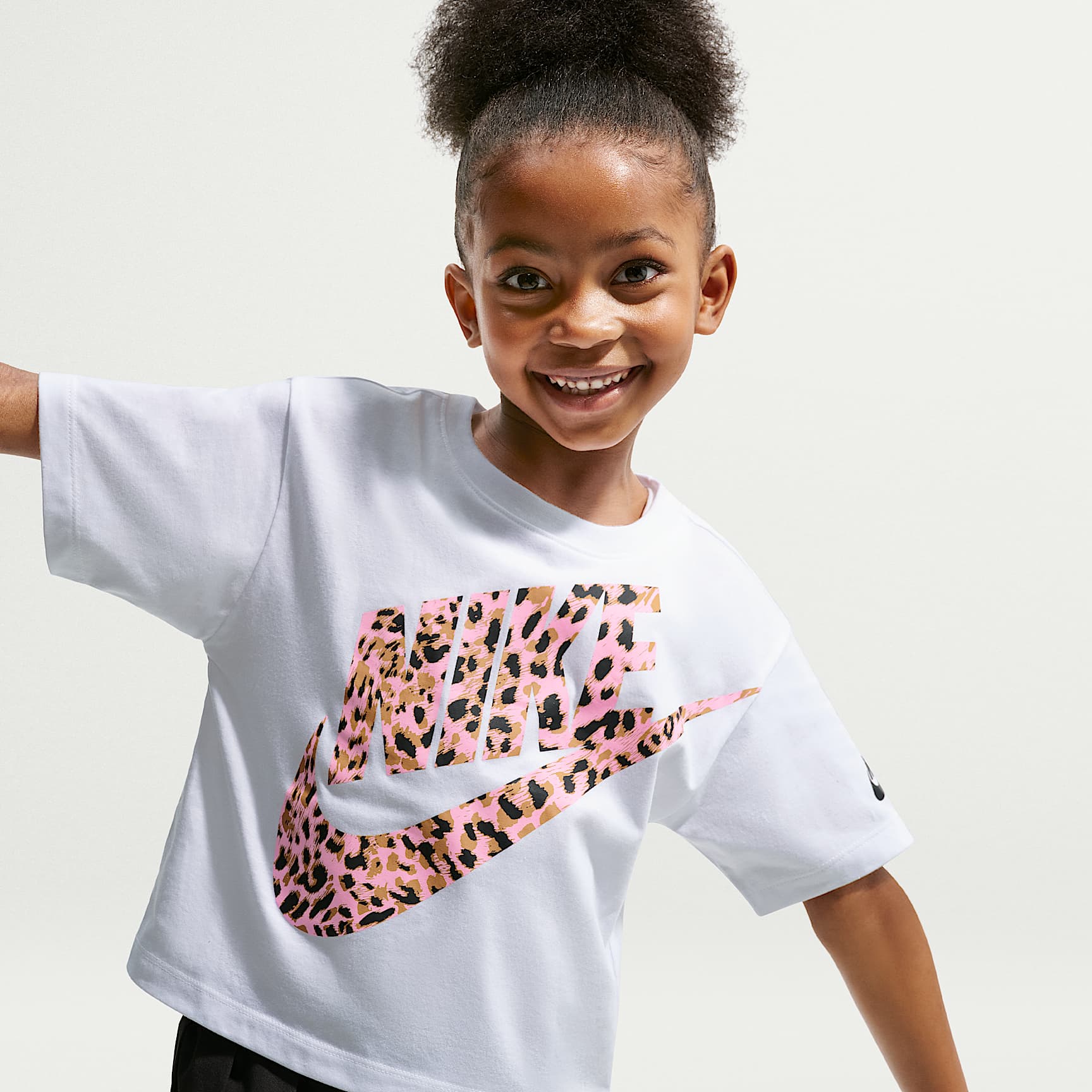Tricou Nike Girls All Over Print Animal