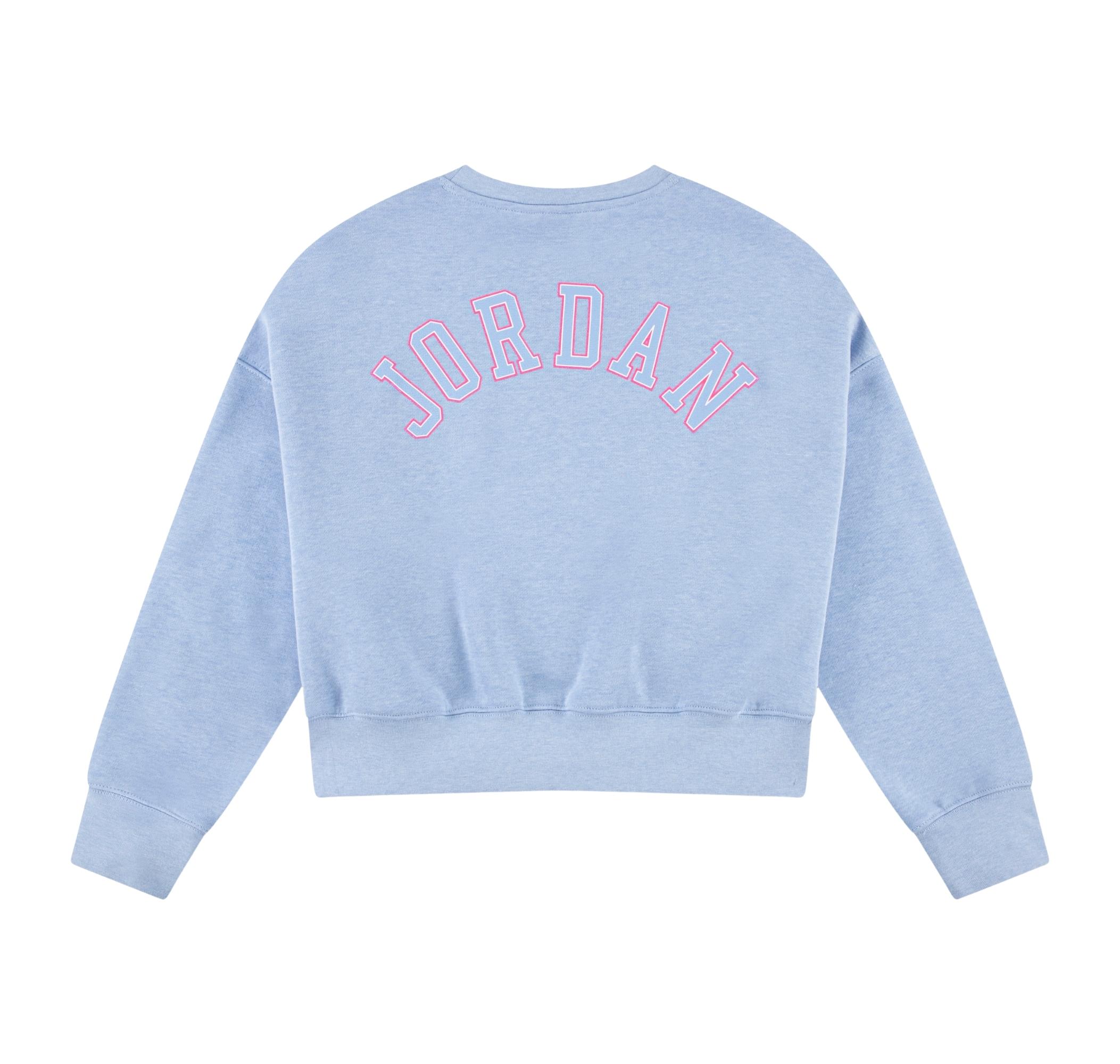 Bluza Jordan Blue Jeans & Bling Flc Cre 8 - 14 Ani