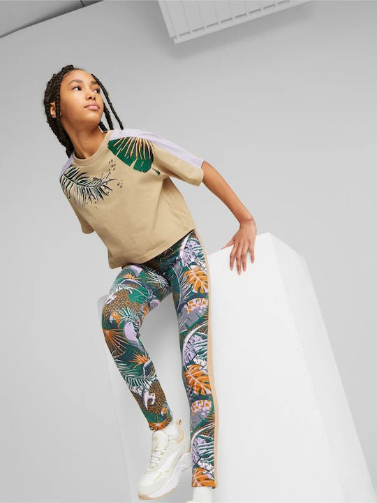 Tricou Puma T7 Vacay Queen Graphic 8-16 ani