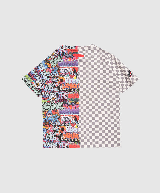 Tricou Sprayground Writers Split Regular 8 - 16 Ani