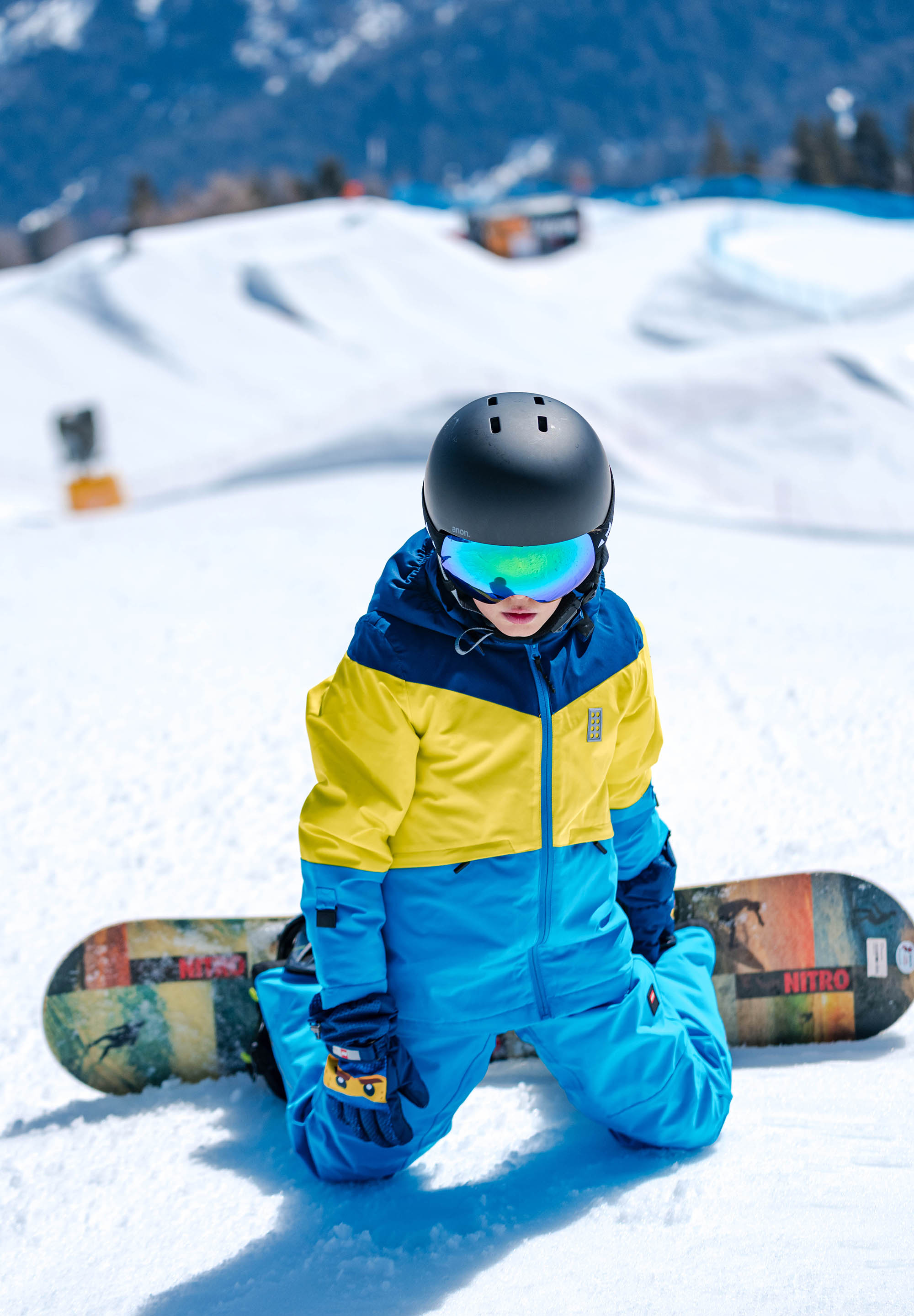 Pantaloni ski Lwpowai 708 - Lego 4-12 ani