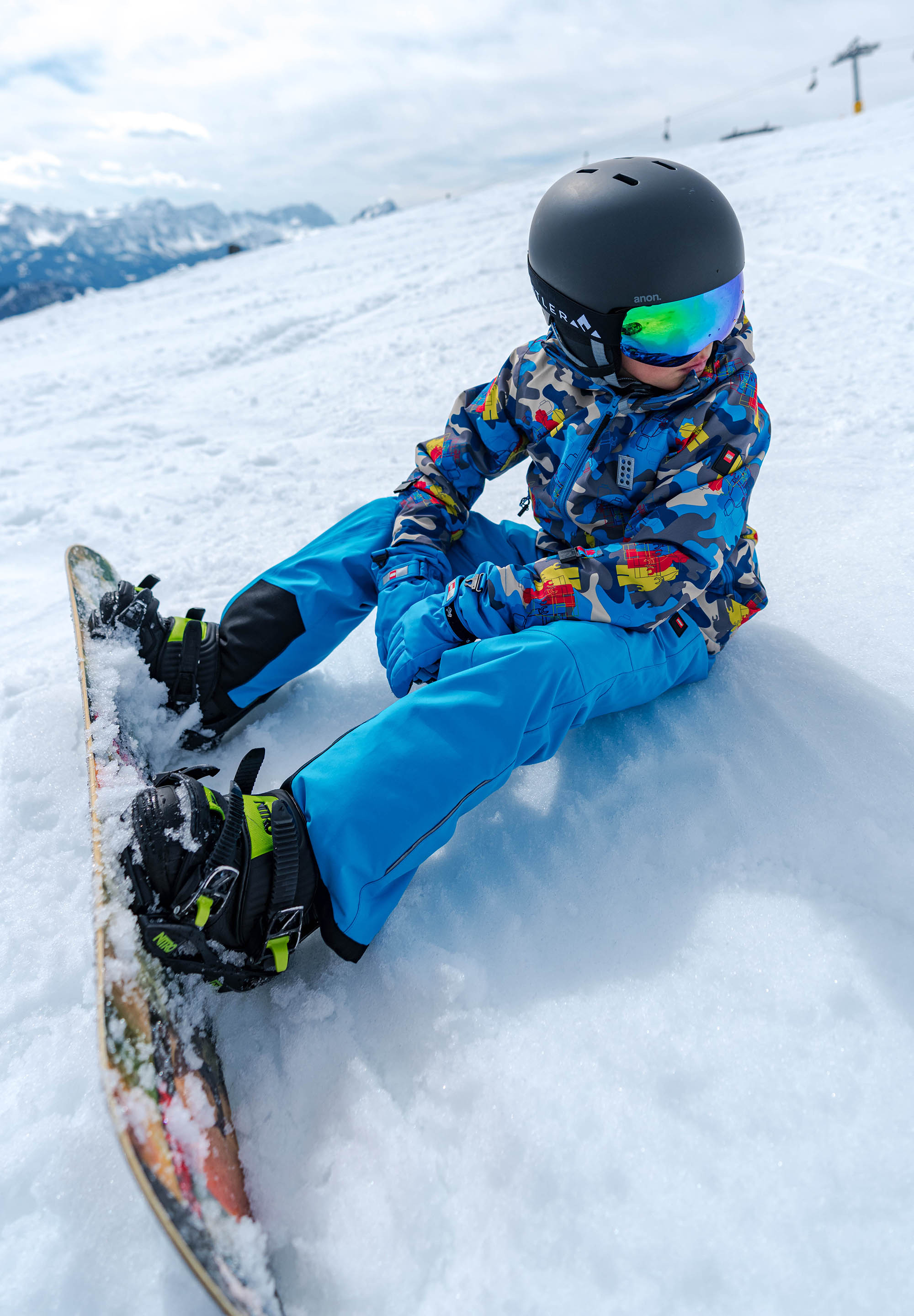 Pantaloni ski Lwpowai 708 - Lego 4-12 ani