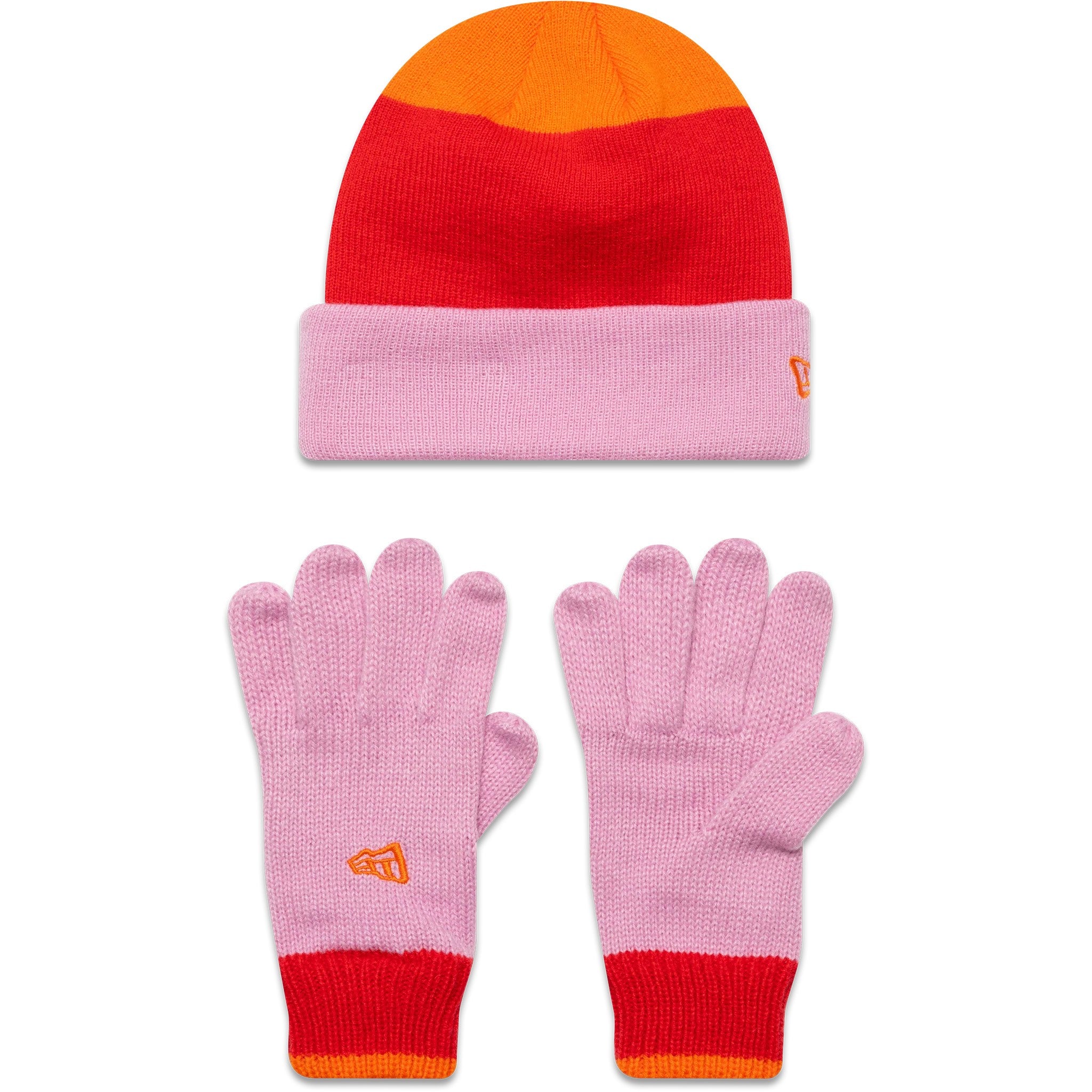 Caciula-New Era-Yth Stripe Beanie Set Newera Fpkrsh 6 - 12 Ani