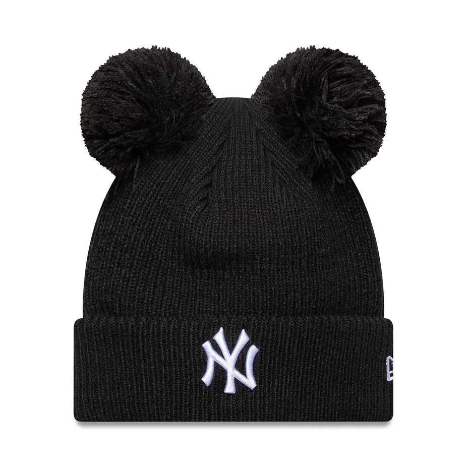 Caciula New Era Wmns Double Pom Beanie Neyyan Blkwhi