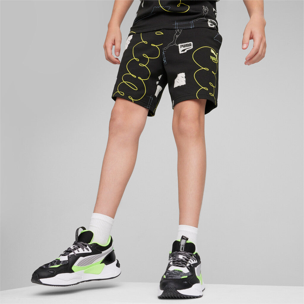 Pantaloni scurti Puma Classics Brand Love 8-16 ani