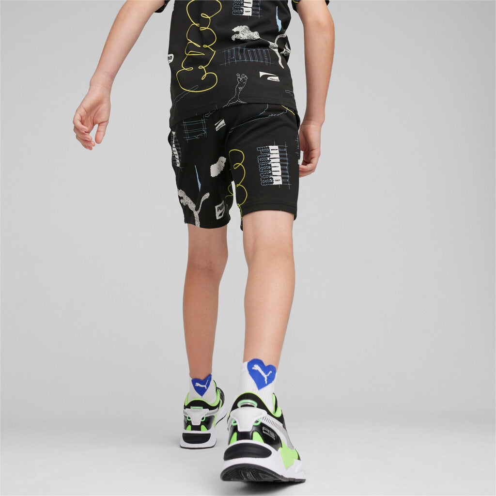 Pantaloni scurti Puma Classics Brand Love 8-16 ani