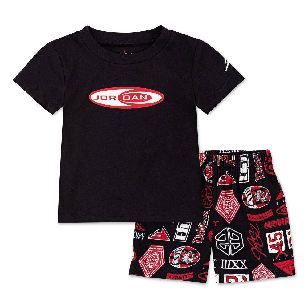 Set Jordan Mj Brooklyn Aop Ft Short S 12 Luni - 24 Luni