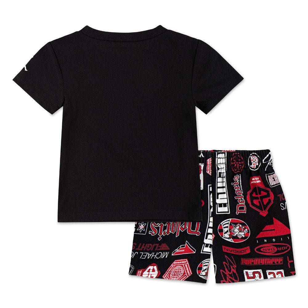 Set Jordan Mj Brooklyn Aop Ft Short S 12 Luni - 24 Luni