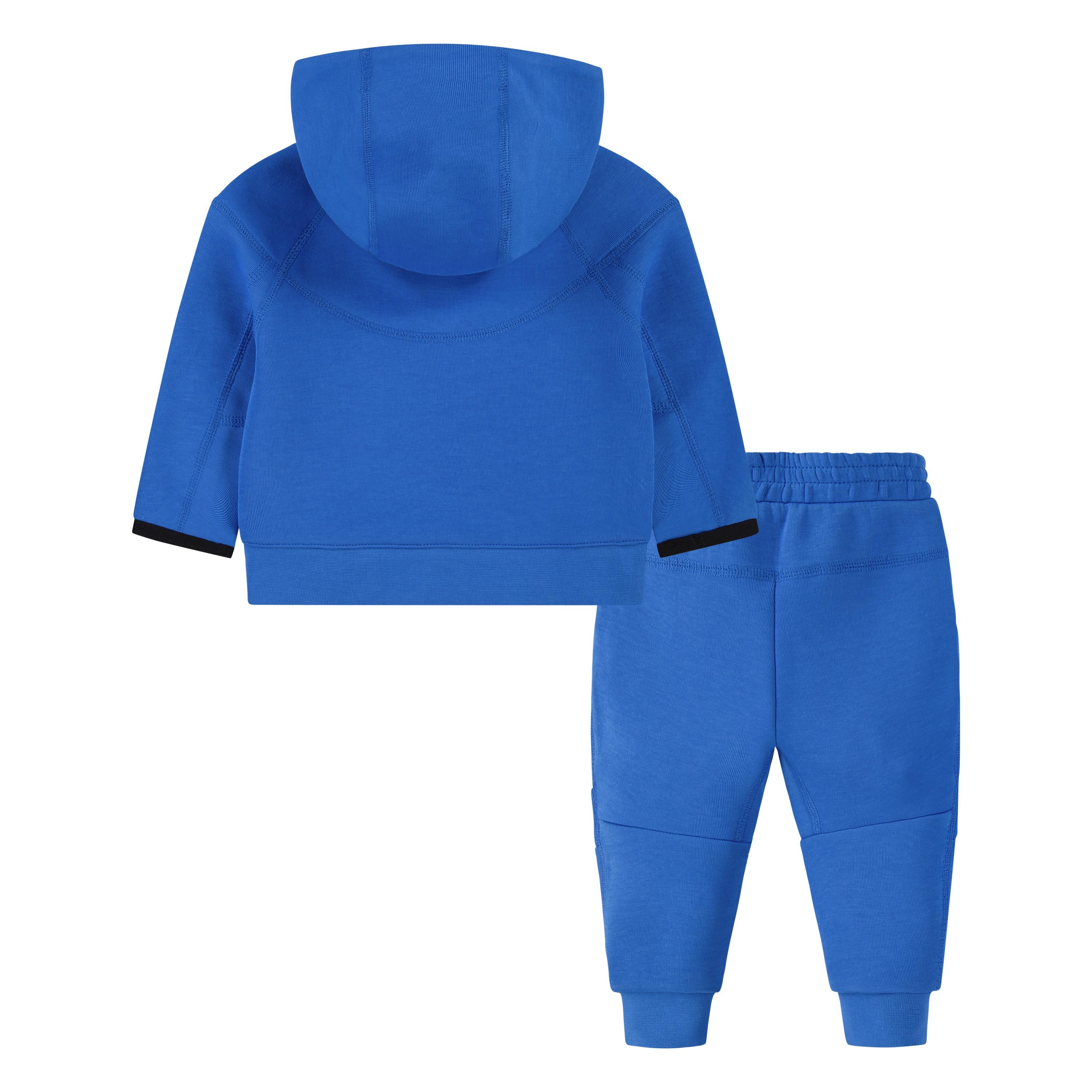 Trening Nike tech Fleece cu gluga si fermoar 12-24 luni