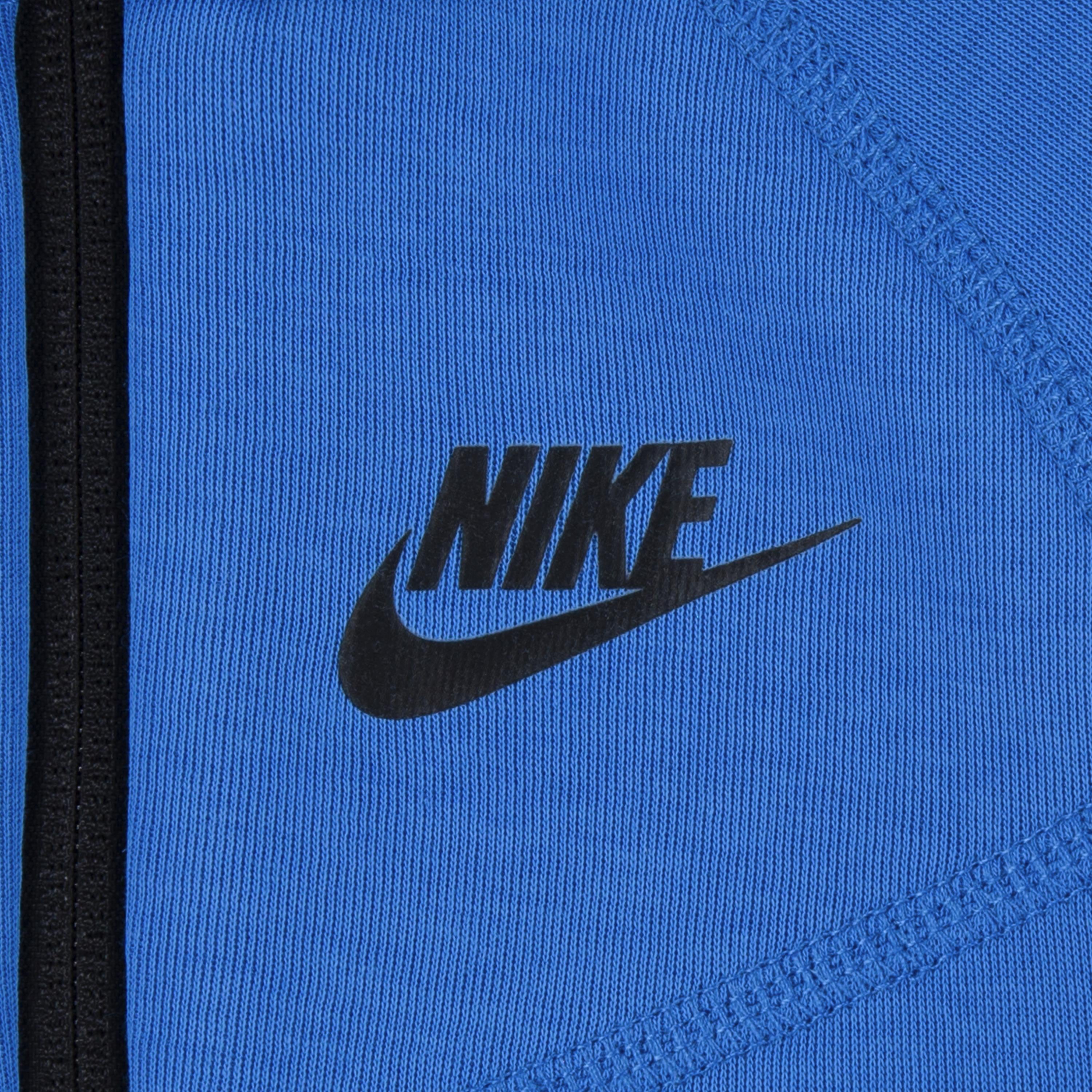 Trening Nike tech Fleece cu gluga si fermoar 12-24 luni
