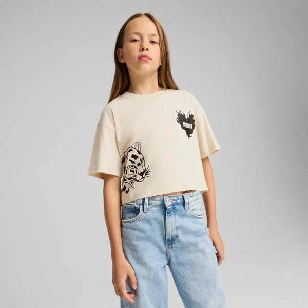 Tricou Puma Ess Graphic 8 - 14 Ani