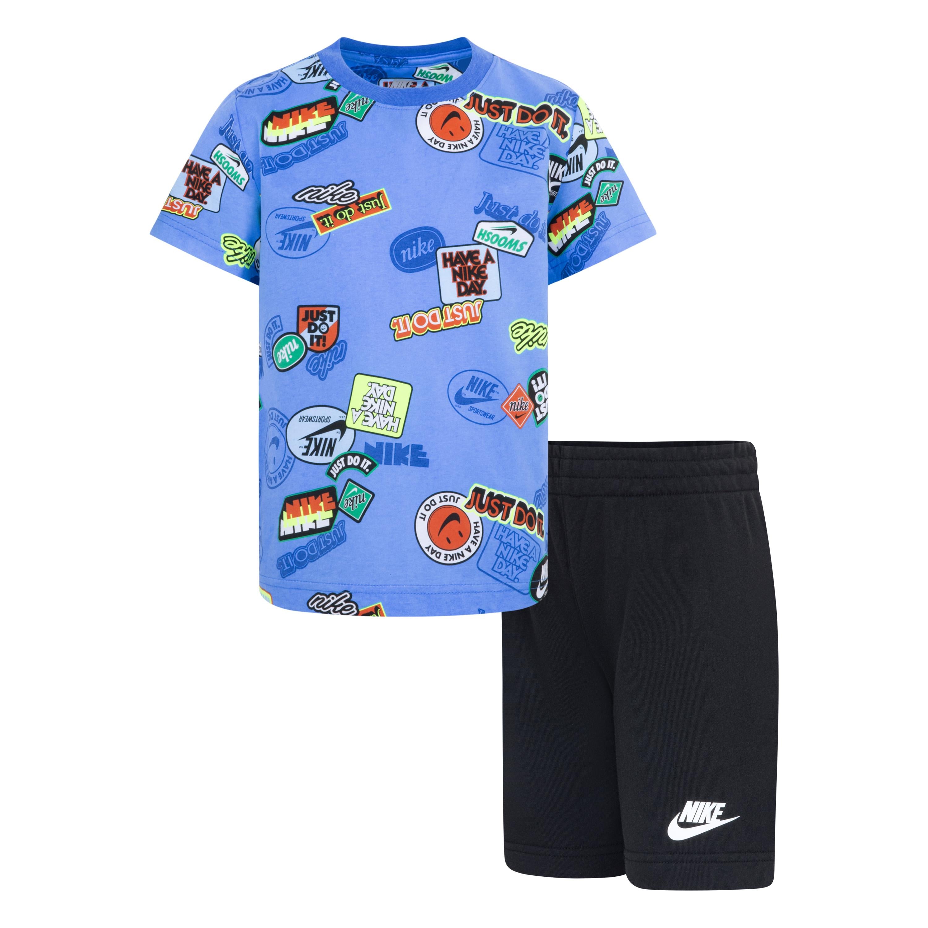 Compleu Nike B Nsw Aop Ft Short 2- 7 ani