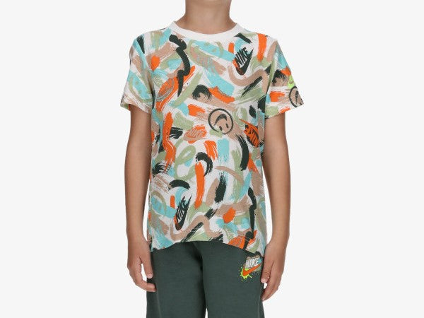 Tricou-Nike-Nkb Express Yourself Aop Ss Te 4 Ani - 7 Ani