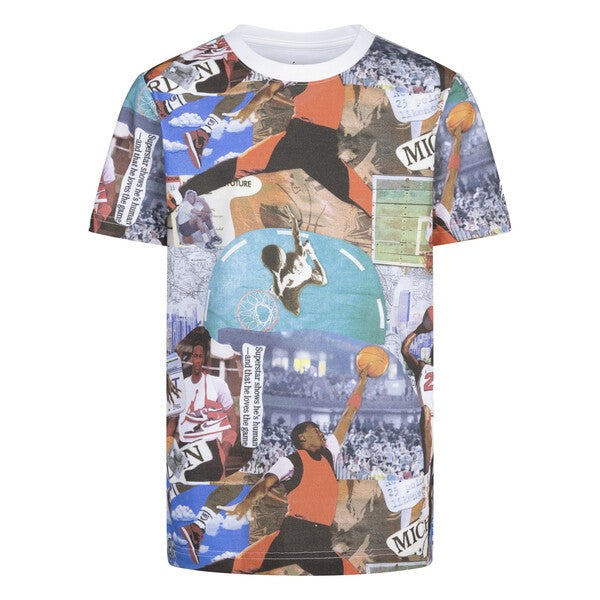 Tricou Nike Jdb Mj Brooklyn Collage 8 - 15 Ani