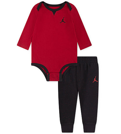 Compleu-Nike-Jordan Rib Nep Bodysuit Set 12 - 24 Luni