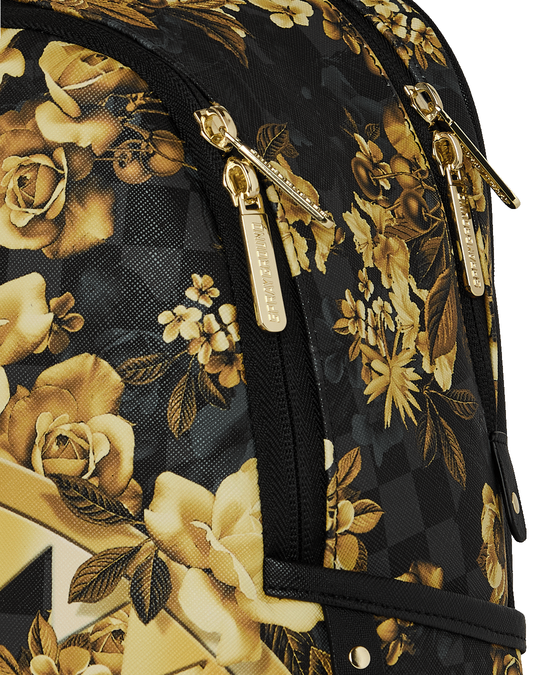 Rucsac Sprayground Gold Floral Remix Savage
