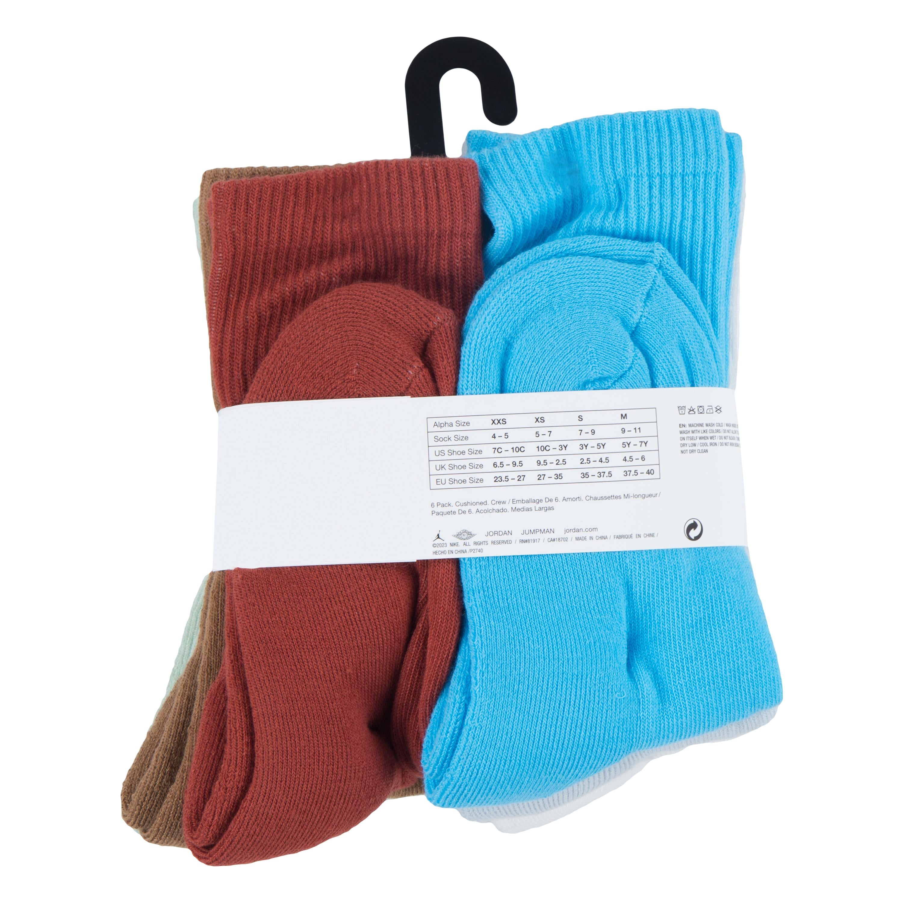 Sosete Nike Jhn Everyday Essentials 6Pk EU 38- EU 39