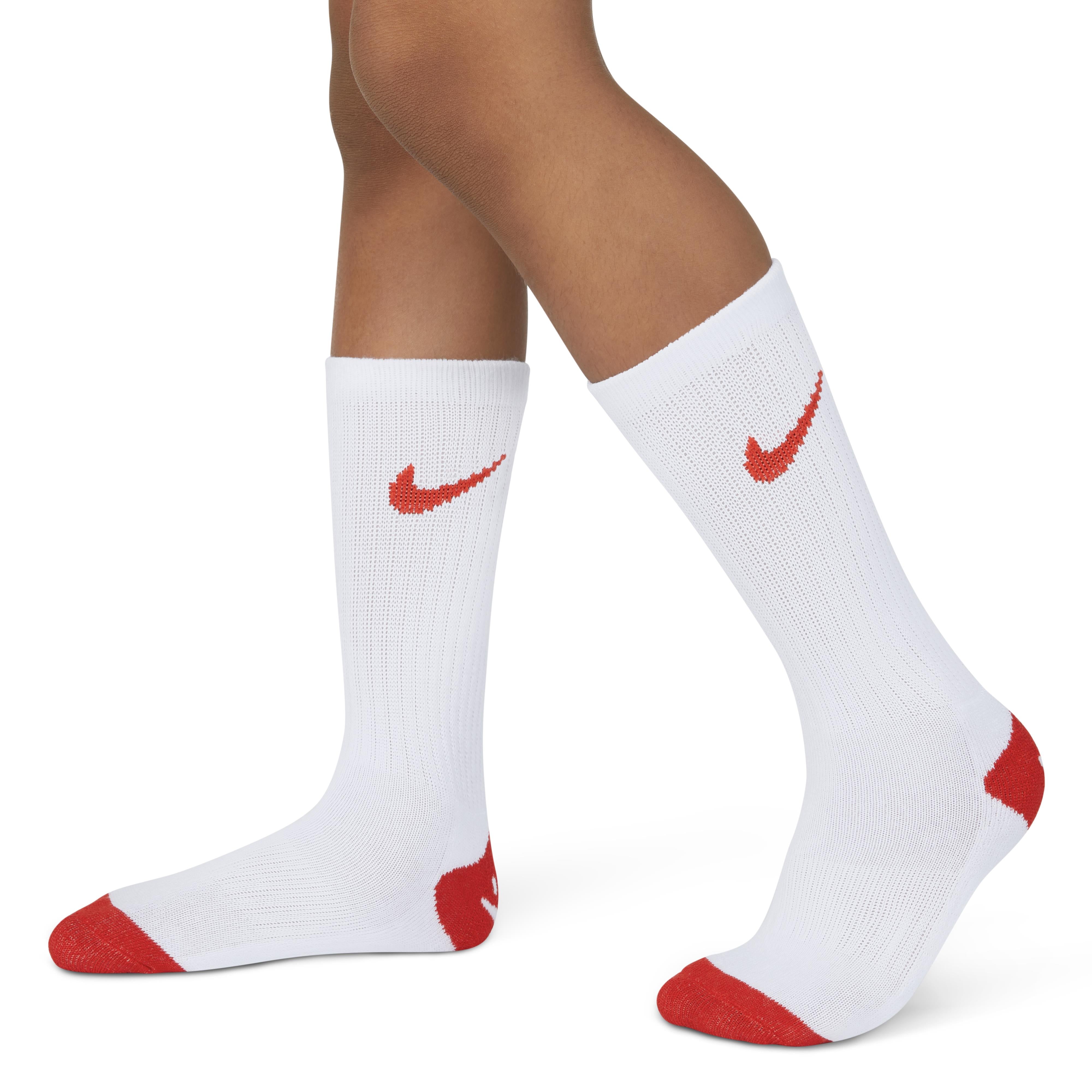 Sosete-Nike-6Pk Nike Smiley Crew 5-7 Ani