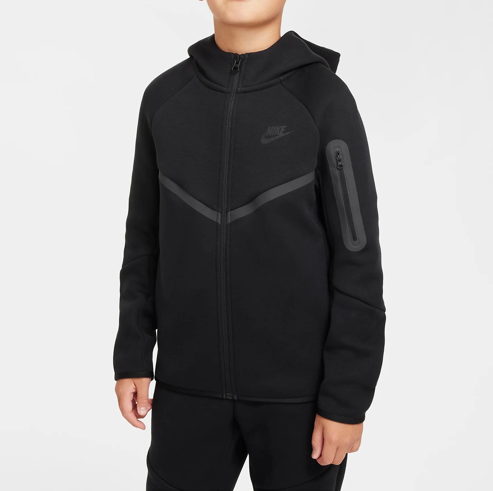 Hanorac-Nike-B NSW TCH FLC FZ - PD 8 - 15 Ani