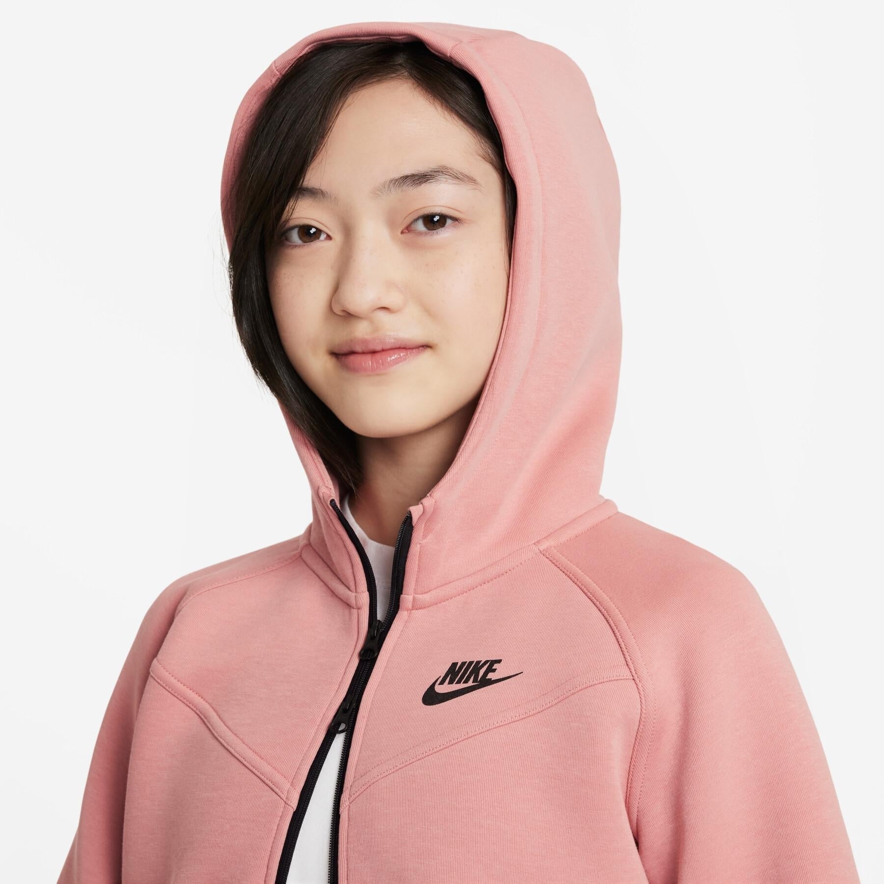 Hanorac fete Nike Nsw Tech fleece 6-15 ani - 3