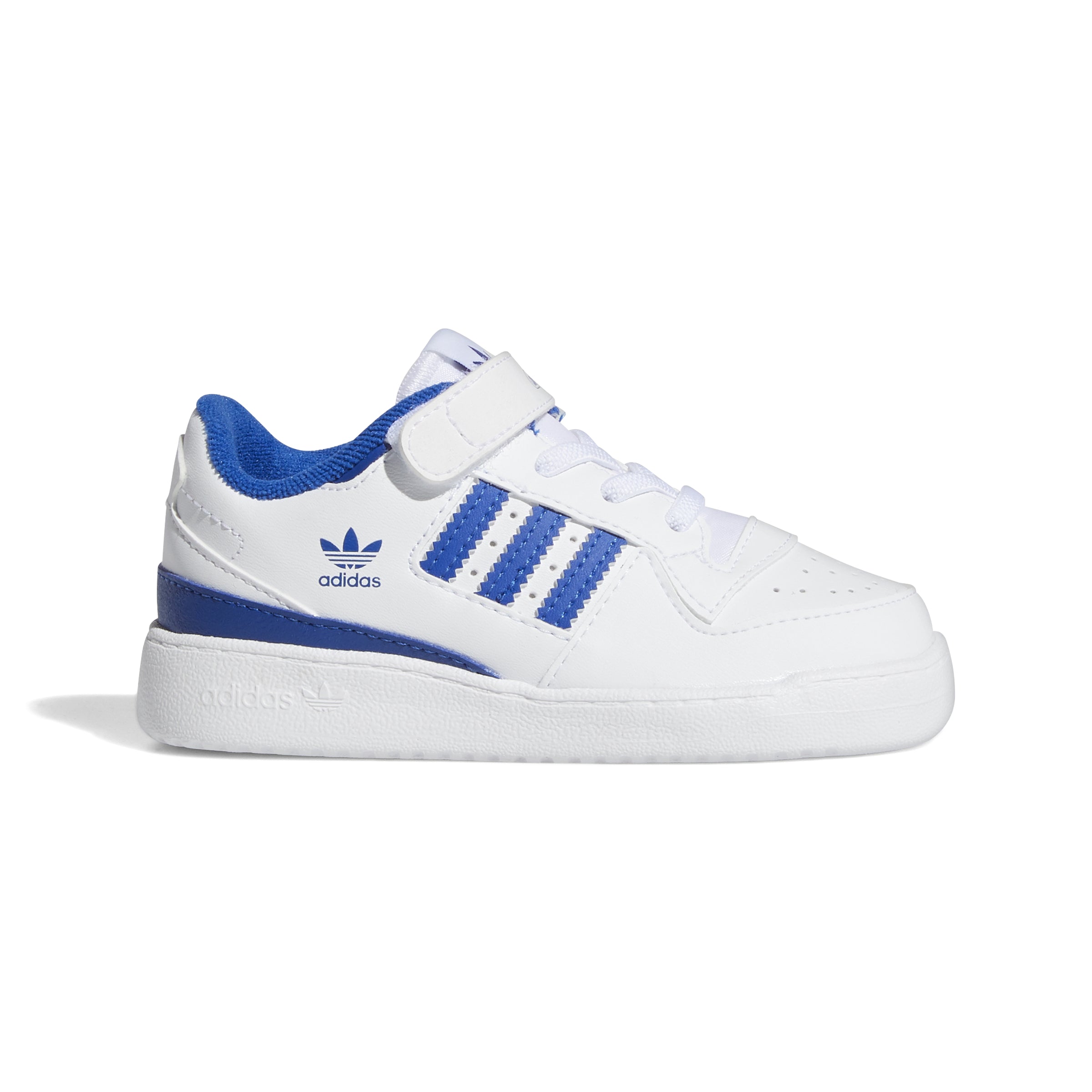 Sneakers pentru copii Adidas Forum - alb cu albastru