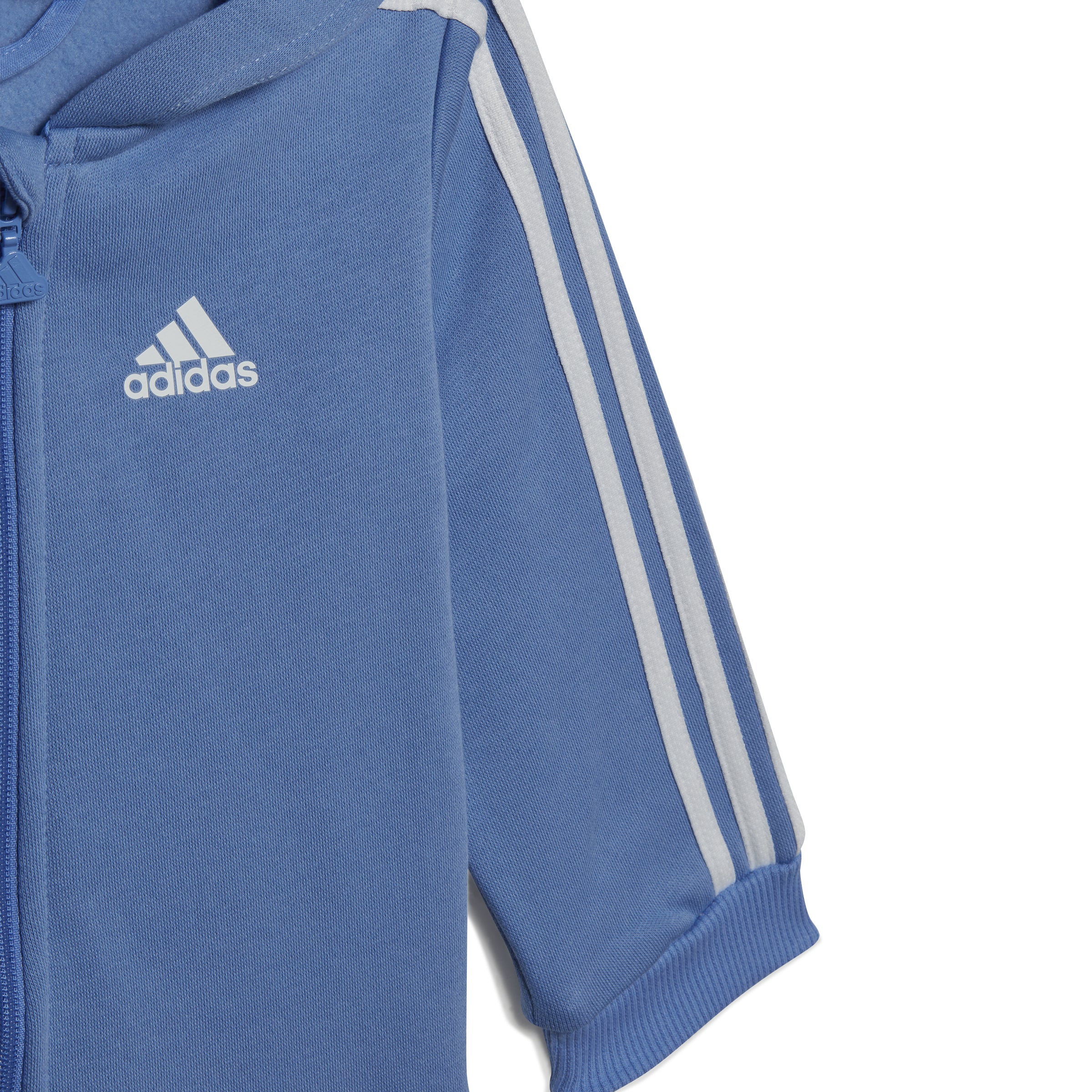 detaliu bluza de trening pentru copii Adidas