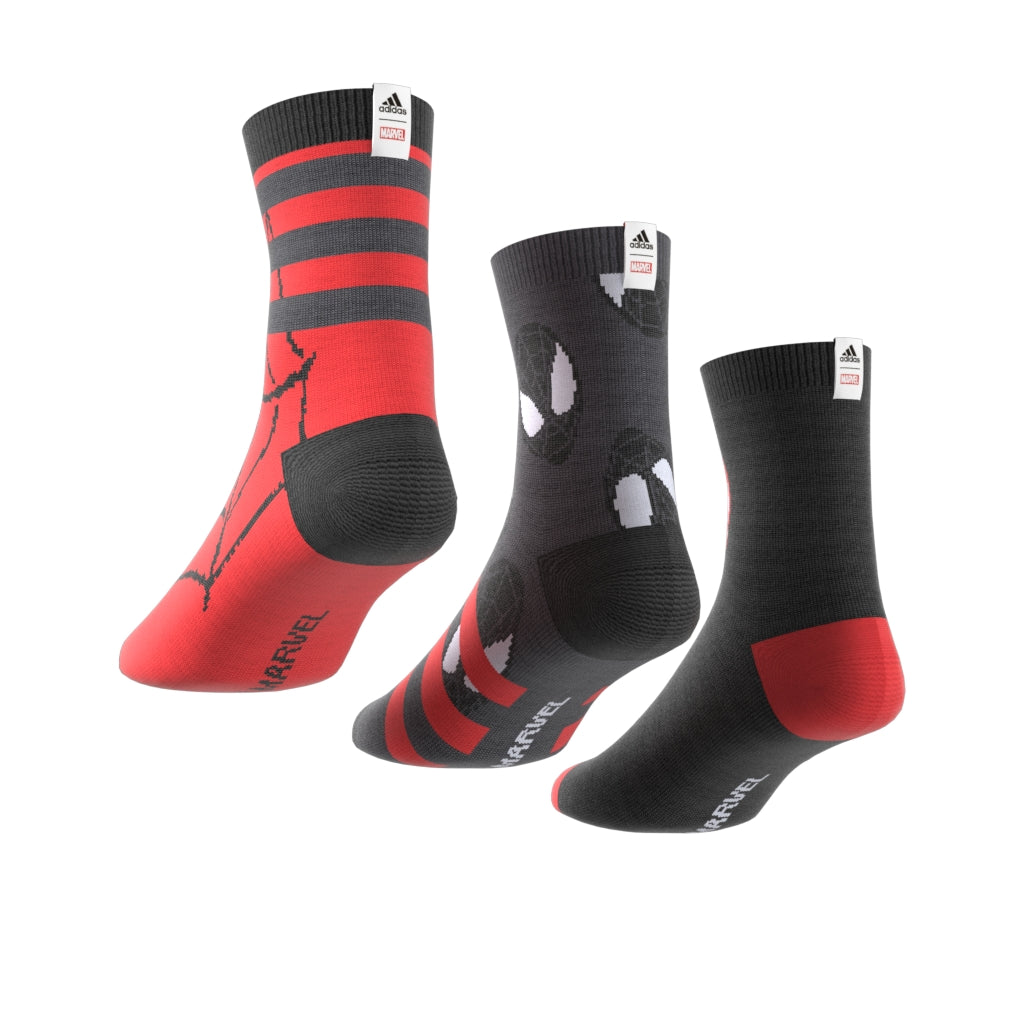 Sosete adidas Spider-Man set 3 buc EU 22-EU 33