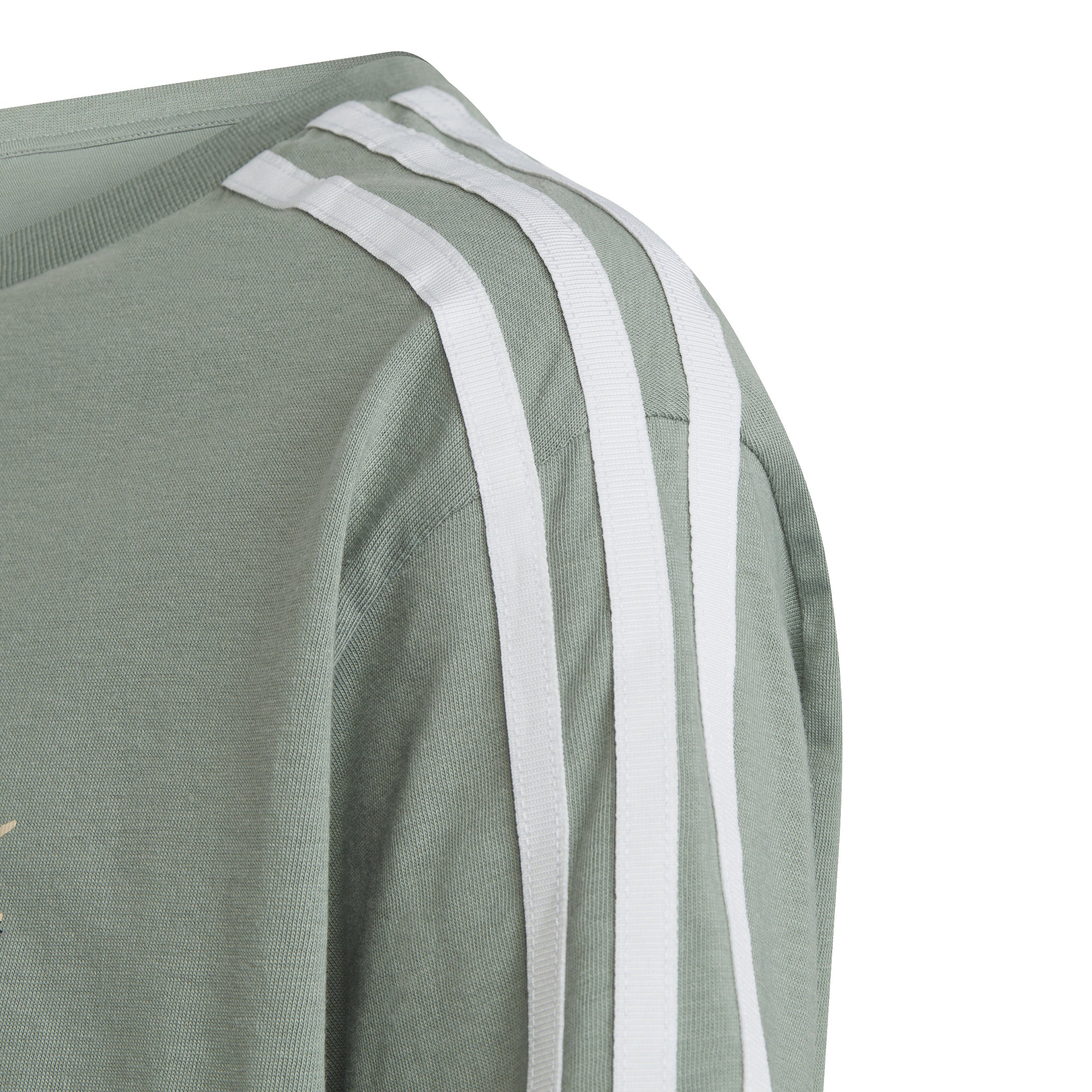 Tricouri copii Adidas Originals 9-15 ani - detaliu dungi