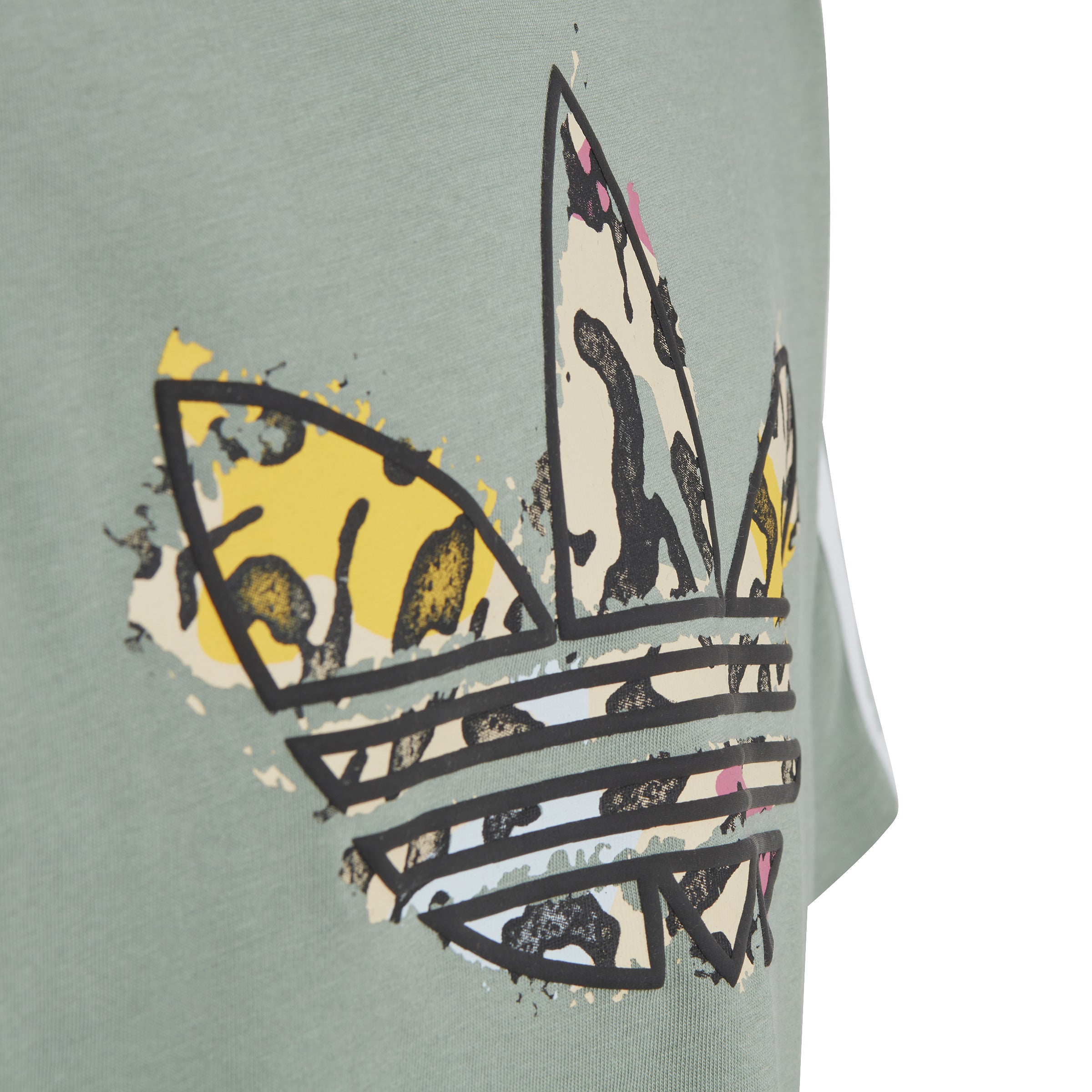 Tricouri copii Adidas Originals 9-15 ani - detaliu logo