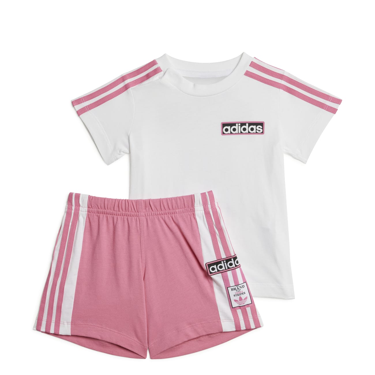 Compleu adidas Originals short si tricou 0-4 ani