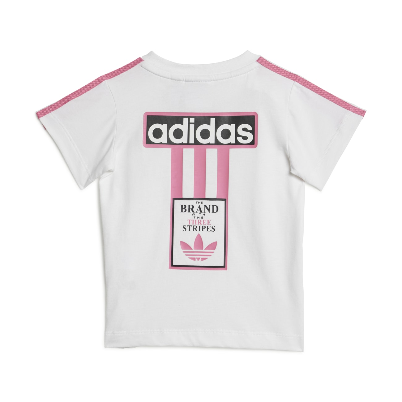 Compleu adidas Originals short si tricou 0-4 ani