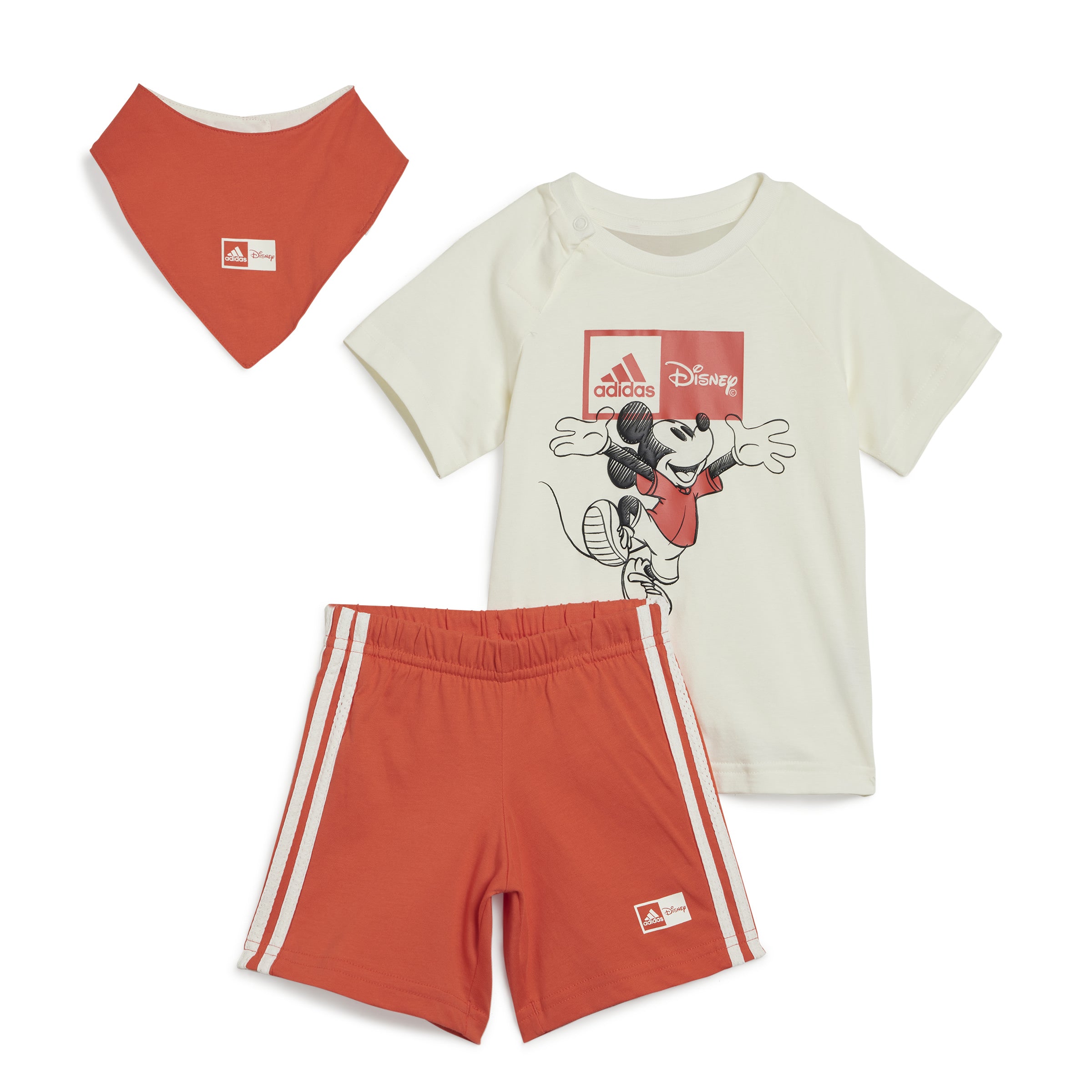 Compleu adidas x Disney Mickey Mouse in cutie cadou 0-4 ani