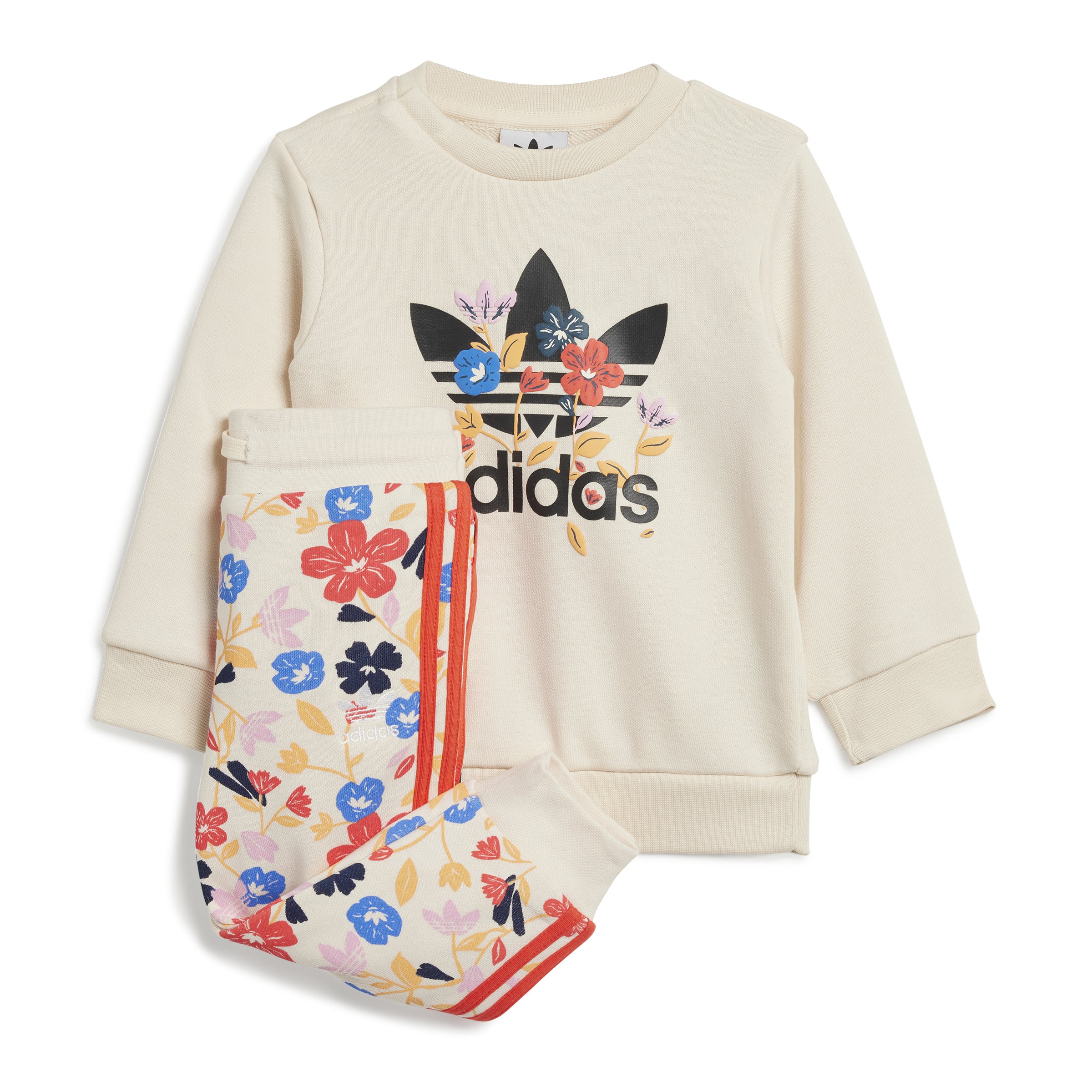 Trening adidas Originals Floral 3 luni-4 ani