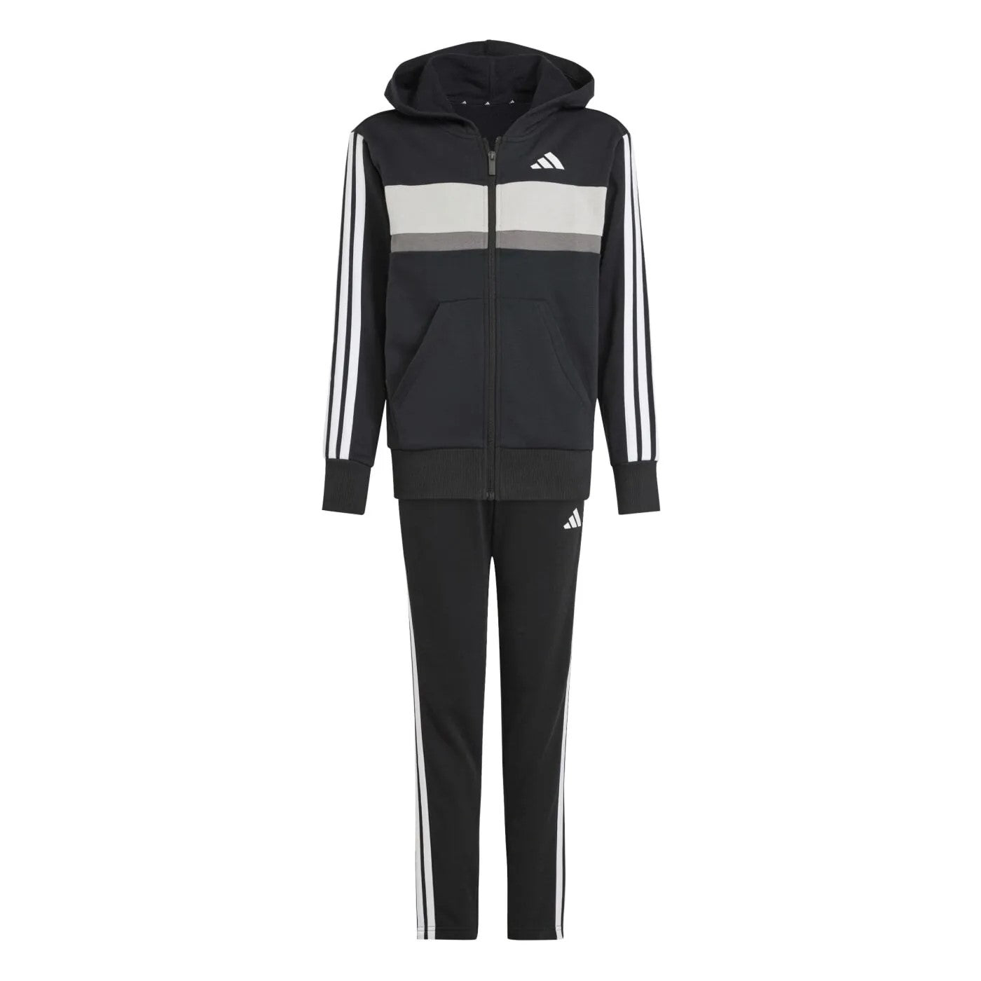 Trening Adidas Seasonal Essentials Tiberio 3-Stripes Fleece 8 - 16 Ani