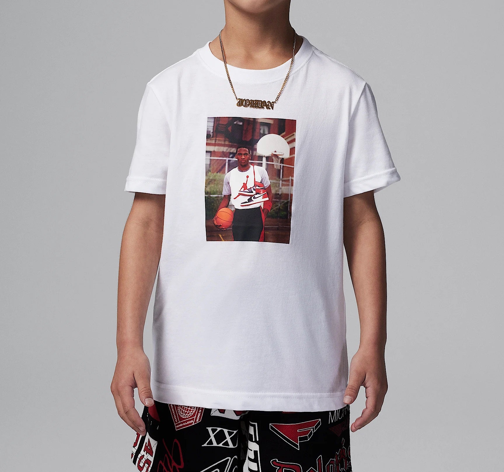 Tricou-Nike-Jordan Mj Brand Photo Ss Crew 2 - 7 Ani
