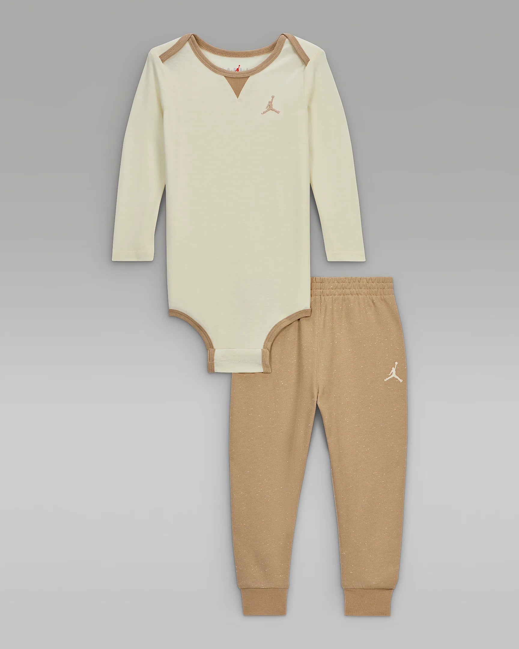 Compleu-Nike-Jordan Rib Nep Bodysuit Set 12 - 24 Luni
