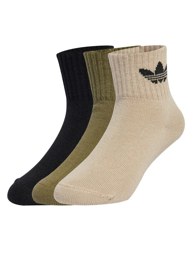 Sosete Adidas Mid Ankle 3 Pair Pack EU 16 - EU 30