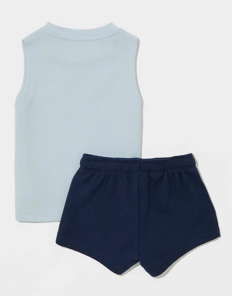 Set maiou si pantaloni scurti adidas 4 - 8 Ani