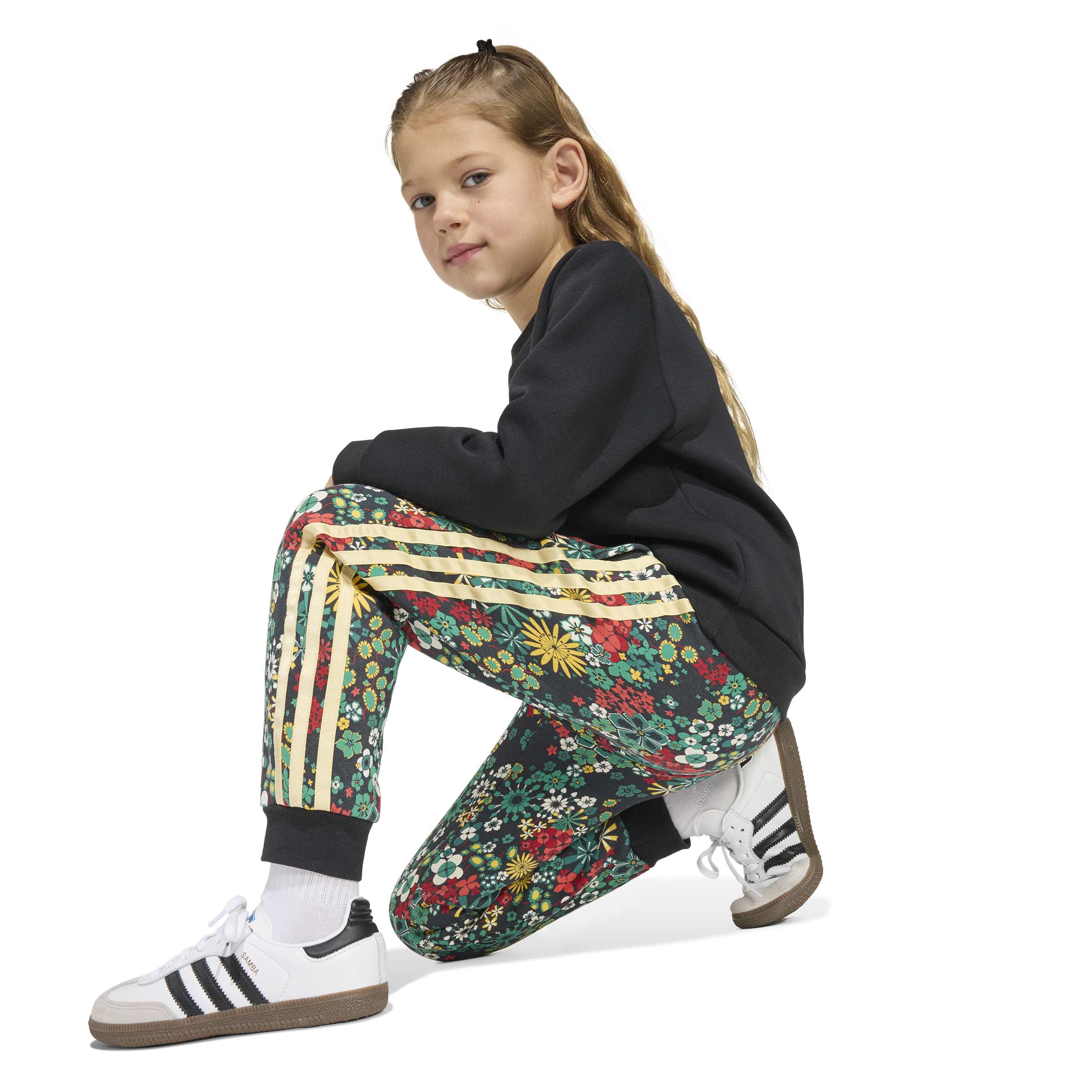 Trening adidas Originals Liberty London Crew Set copii