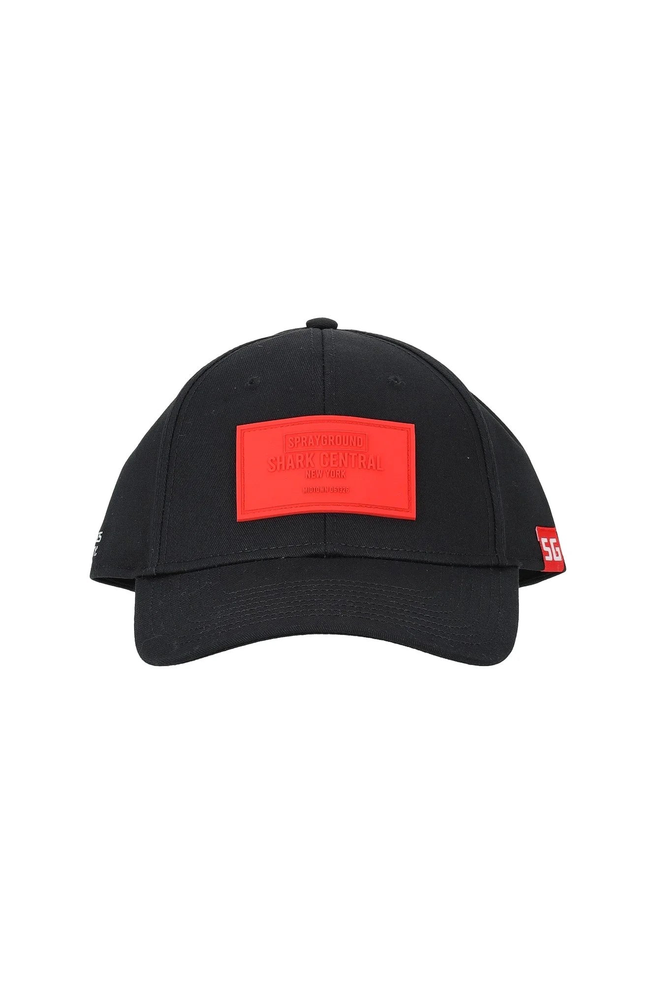 Sapca Sprayground Denim Silver Drip Cap Black OS